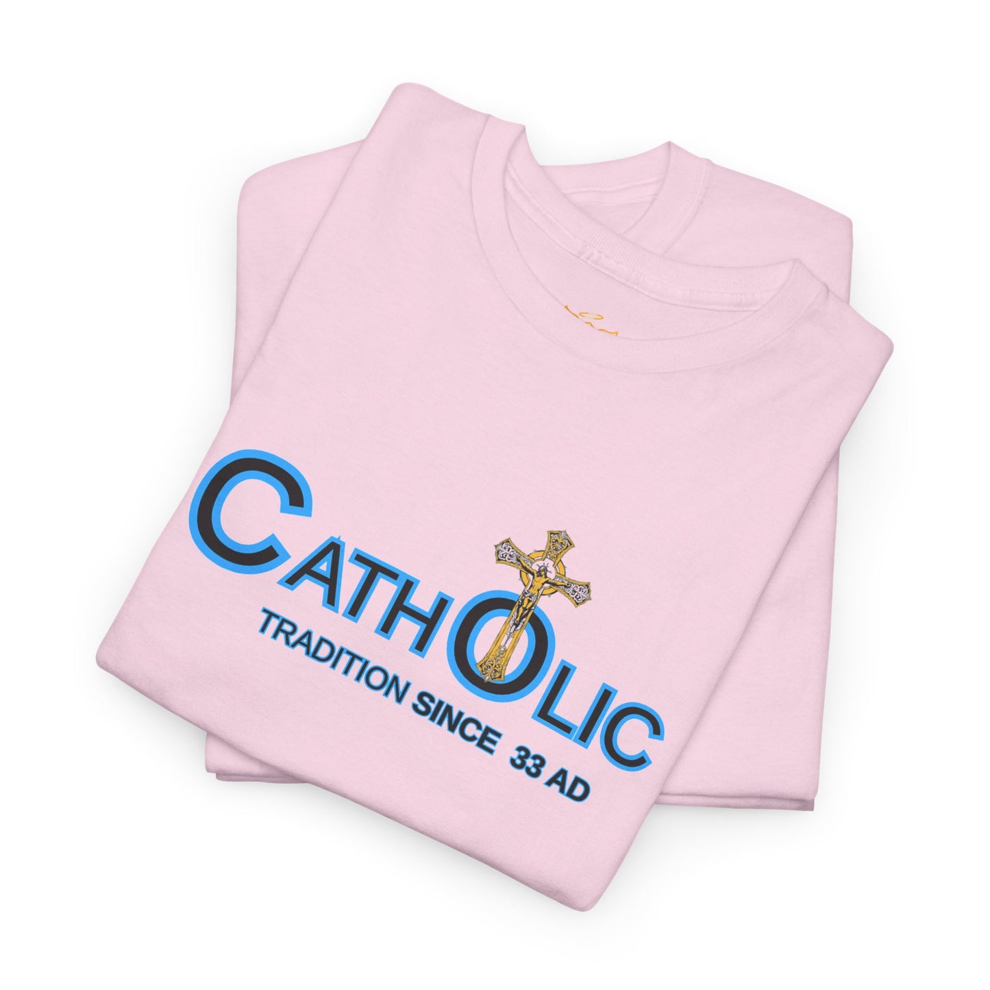 Catholic T‑Shirt "Catholic — Tradition Since 33 AD" — Christian Faith Tee (CT)