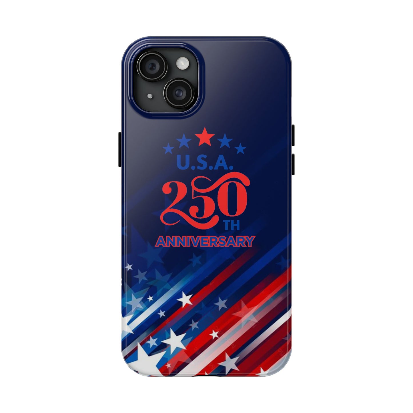 USA 250th Anniversary Tough Phone Case – Patriotic "American Flag" Design - Trending Novelties & Gifts