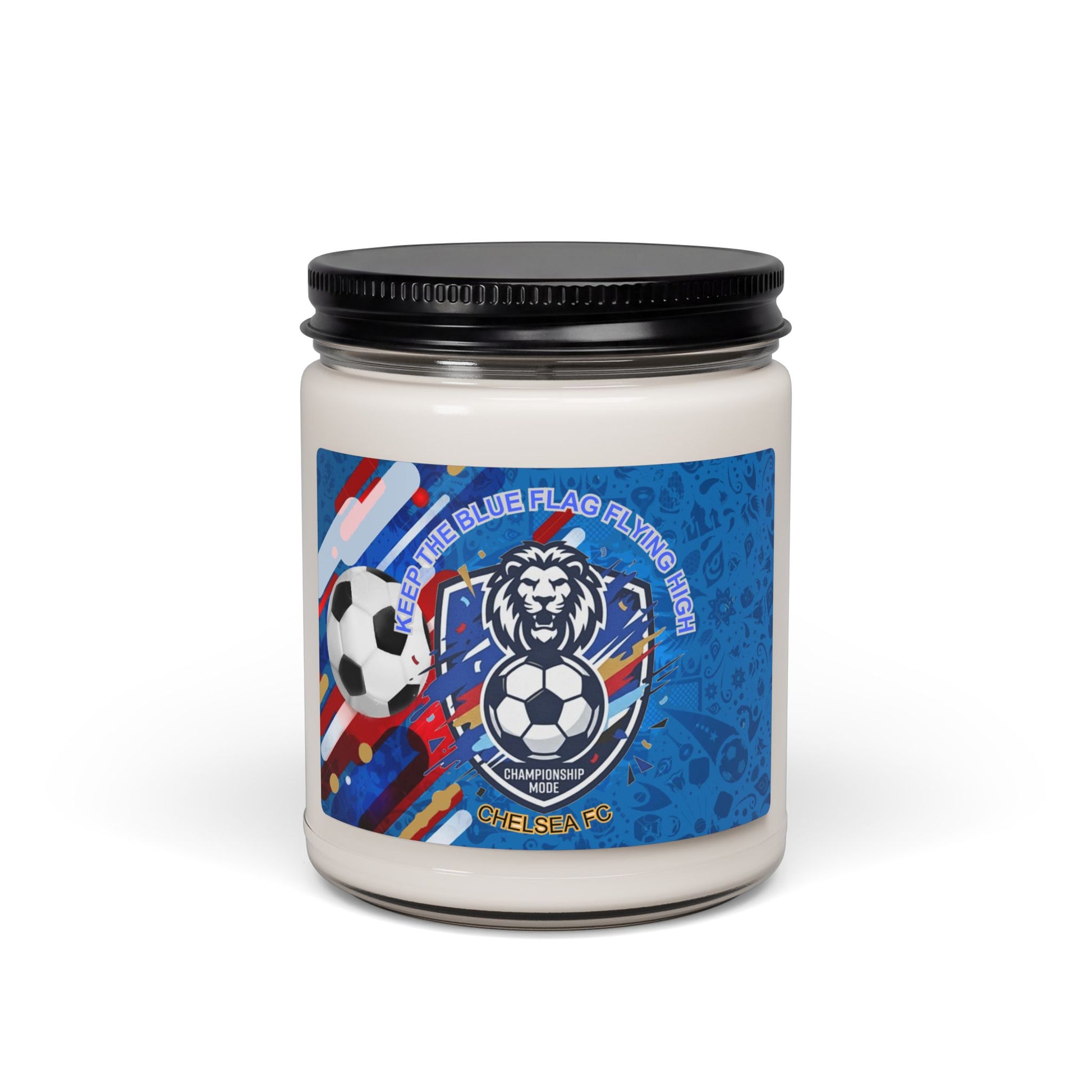 Keep the Blue Flag Flying High Candle | Chelsea Soccer Fans Proud New Label - Trending Novelties & Gifts