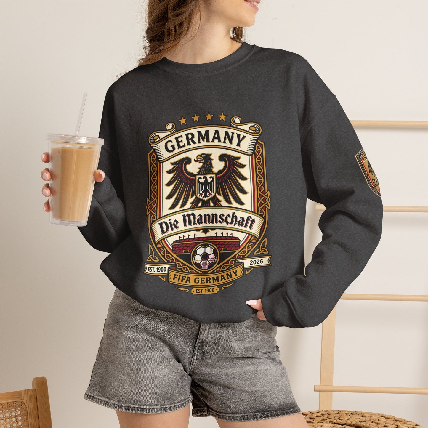 Germany Soccer "Die Mannschaft" Crest Sweatshirt