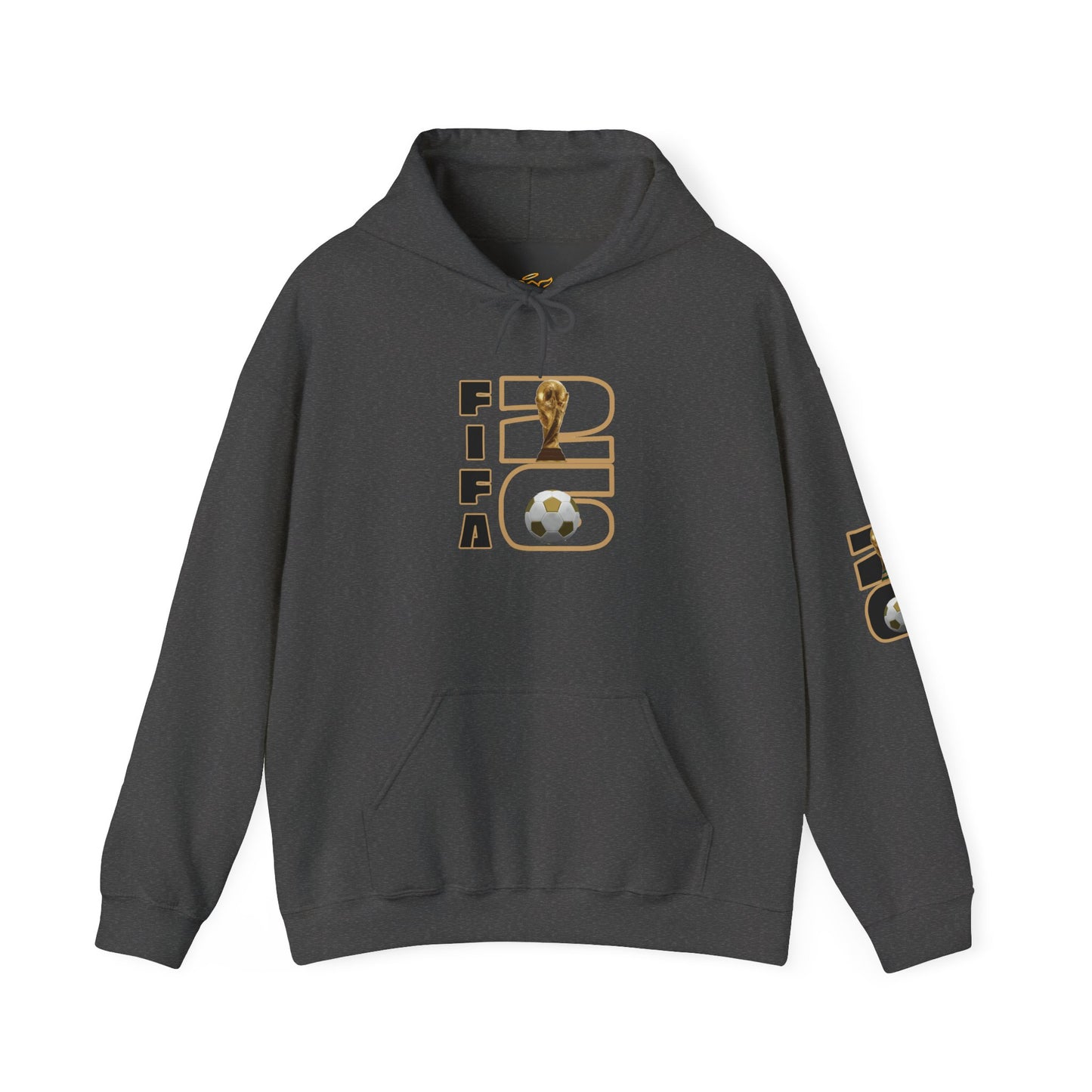 FIFA World Cup Soccer 2026 Hoodie – Soccer Trophy & Ball Graphic Pullover