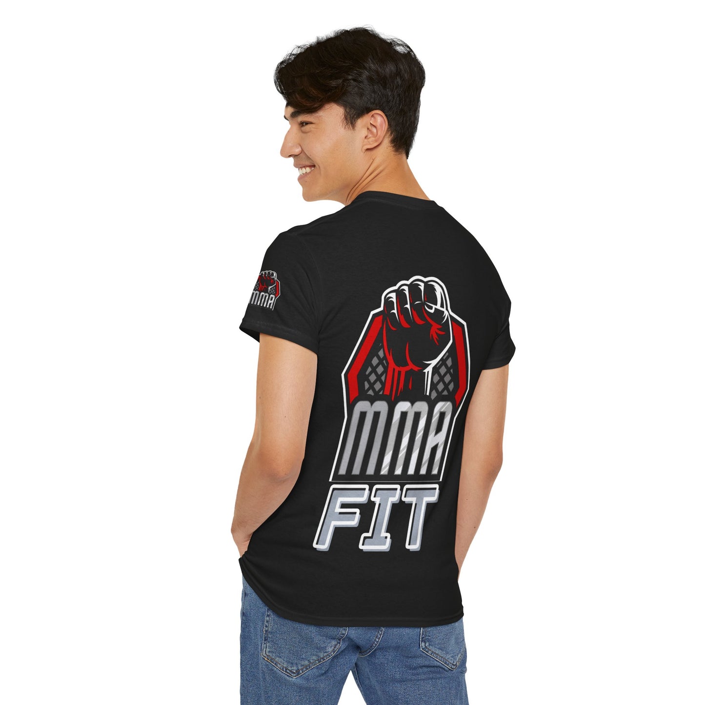 MMA Fitness Quotes - MMA FIT Cotton T-shirt. FQT
