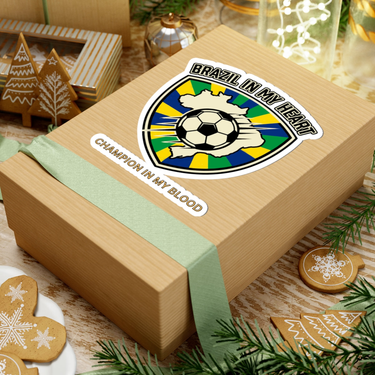 Brazil In My Heart Sticker |Brazil fans world cup 2026 sticker