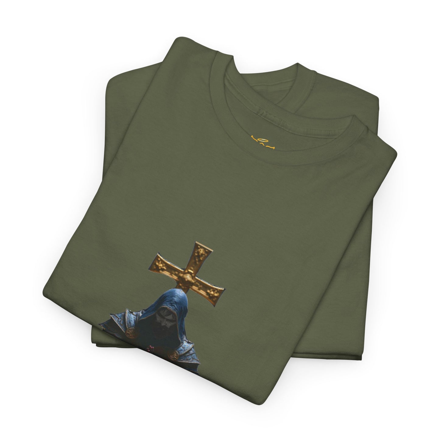 Deus Vult T-Shirt — Medieval Knight Cross Graphic Tee (CT)