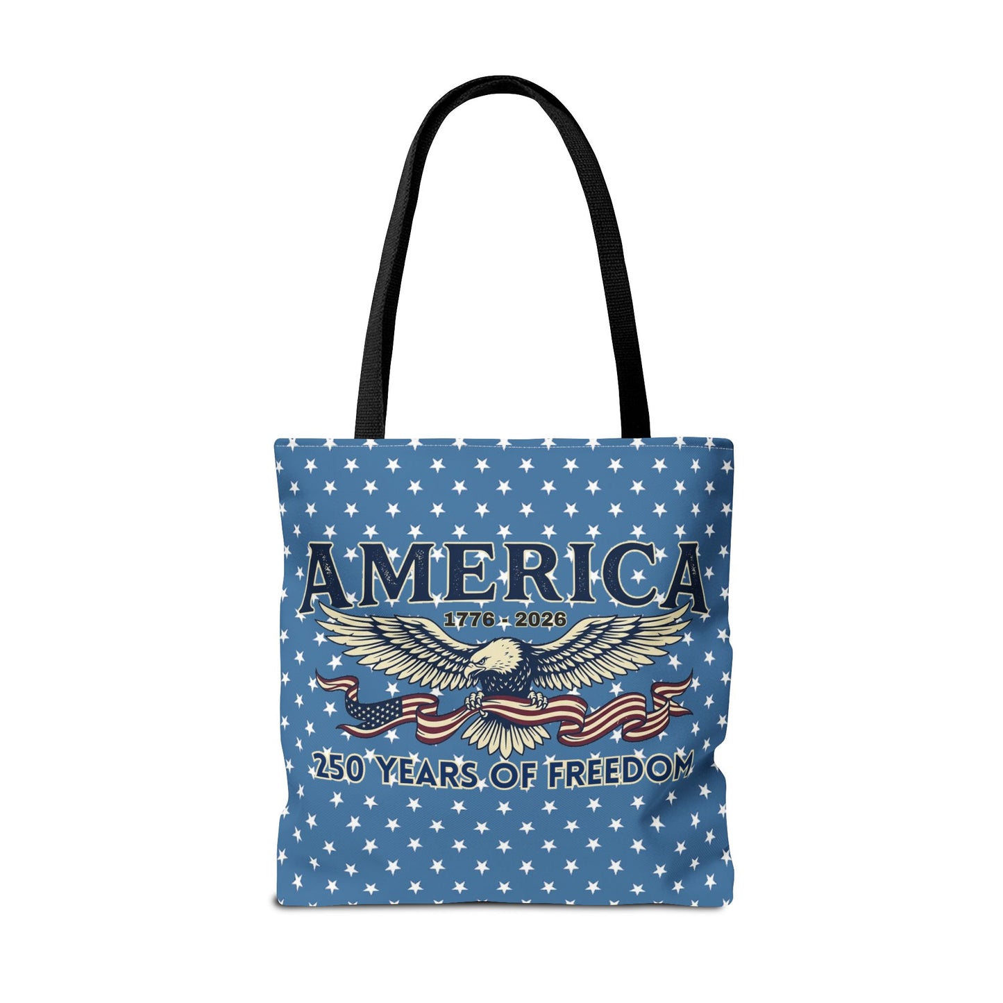 USA 250th ANNIVERSARY Patriotic Tote Bag  | America's 250 Years of Freedom" Eagle Design Tote - Trending Novelties & Gifts