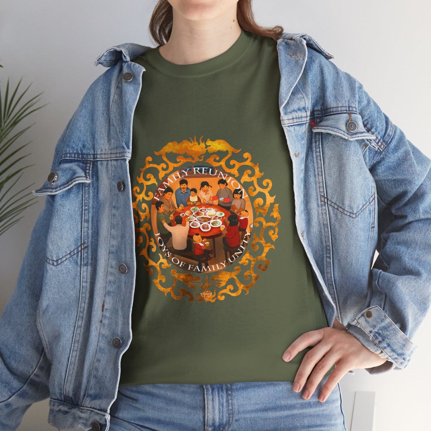 Novelty Tee — Chinese New Year Family Reunion Design