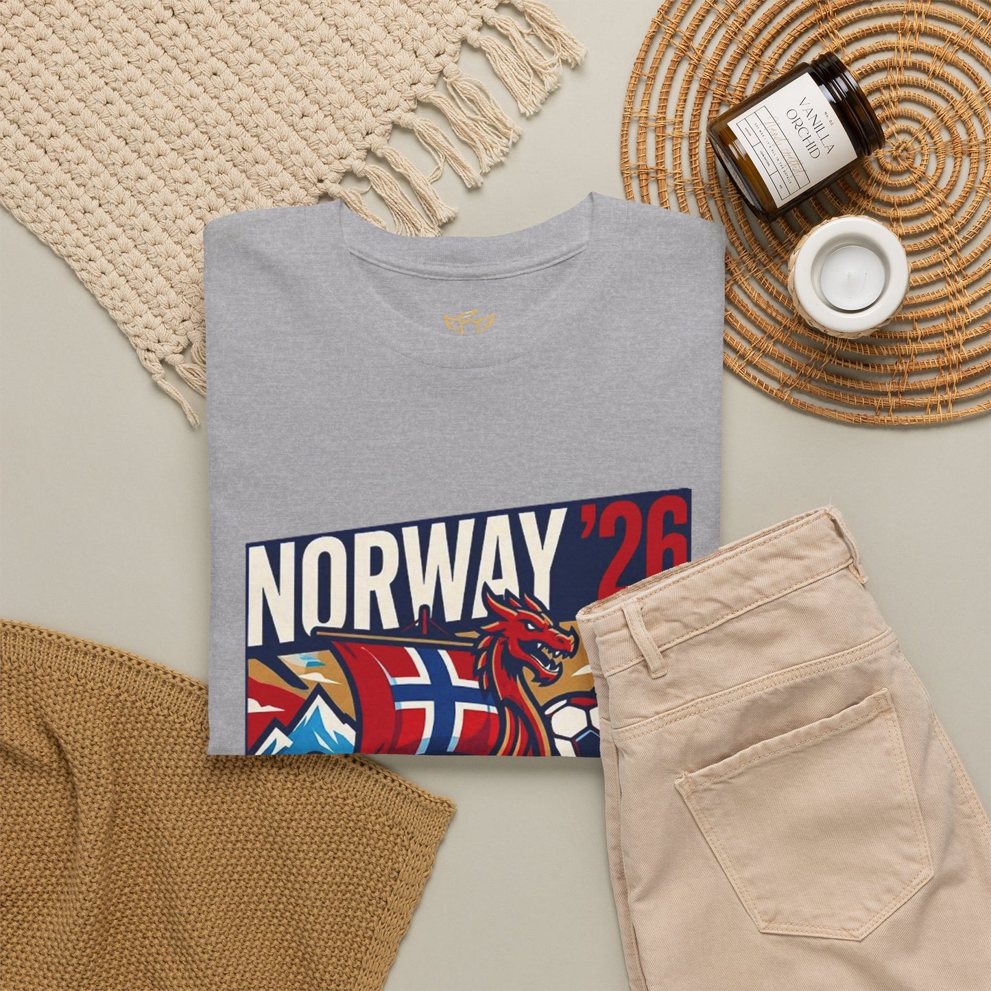 Leaders of the North: Norway '26 Soccer Fan Tee