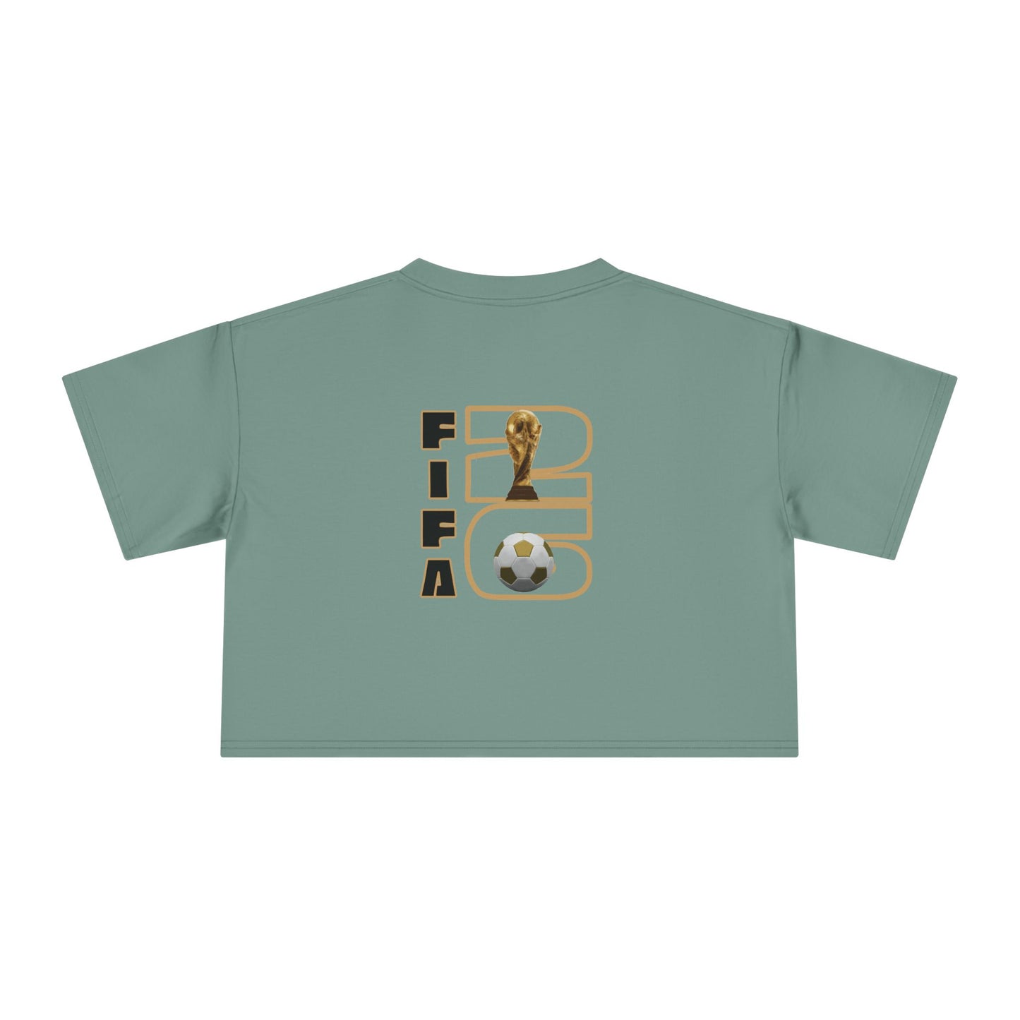 Women's Crop Tee — FIFA World Cup Soccer '26 Graphic