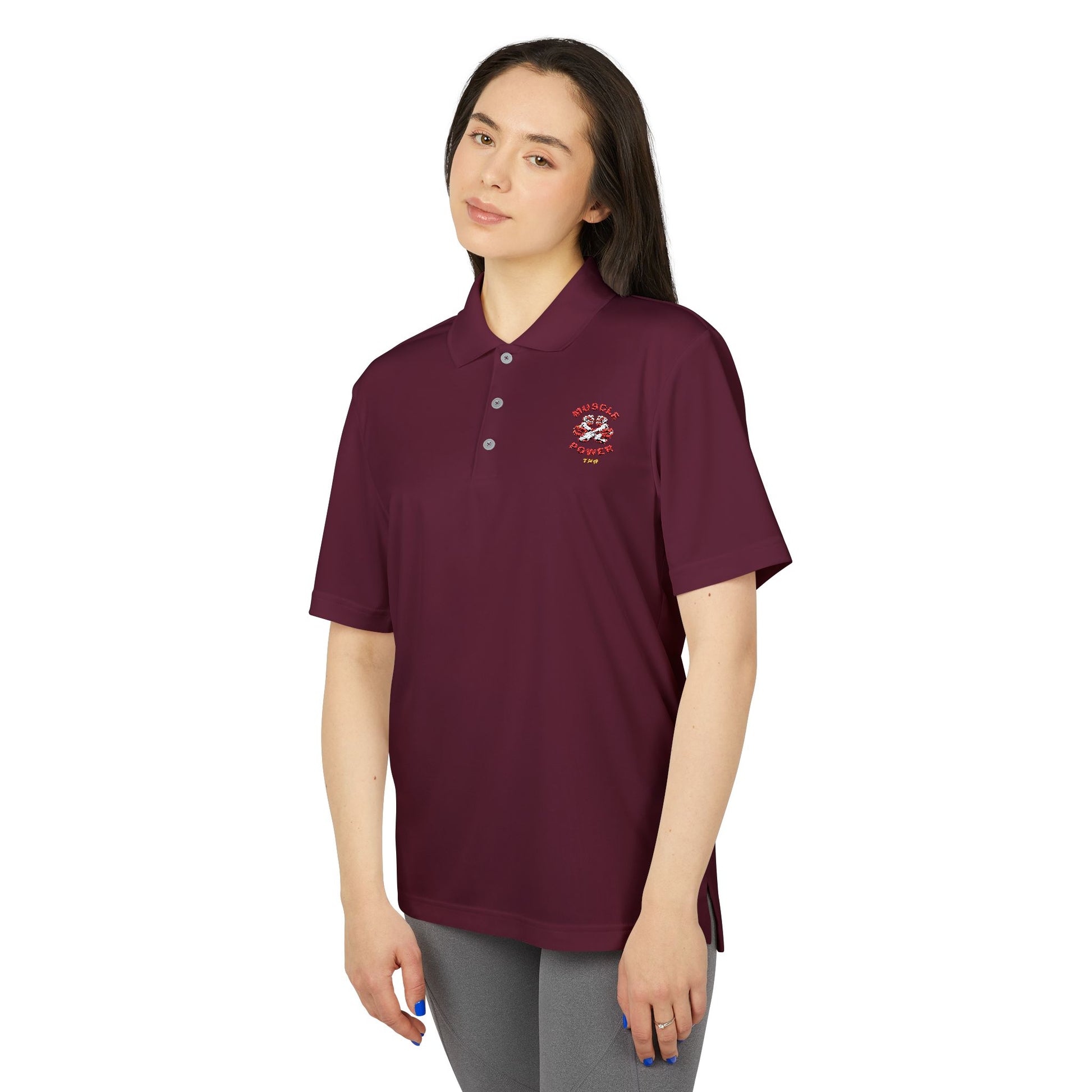 Adidas Sport Unisex Polo Shirt for Smart Casual Wear, Adidas polo shirt, polo shirt with MMA logo,