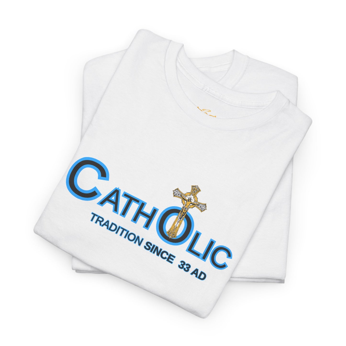 Catholic T‑Shirt "Catholic — Tradition Since 33 AD" — Christian Faith Tee (CT)