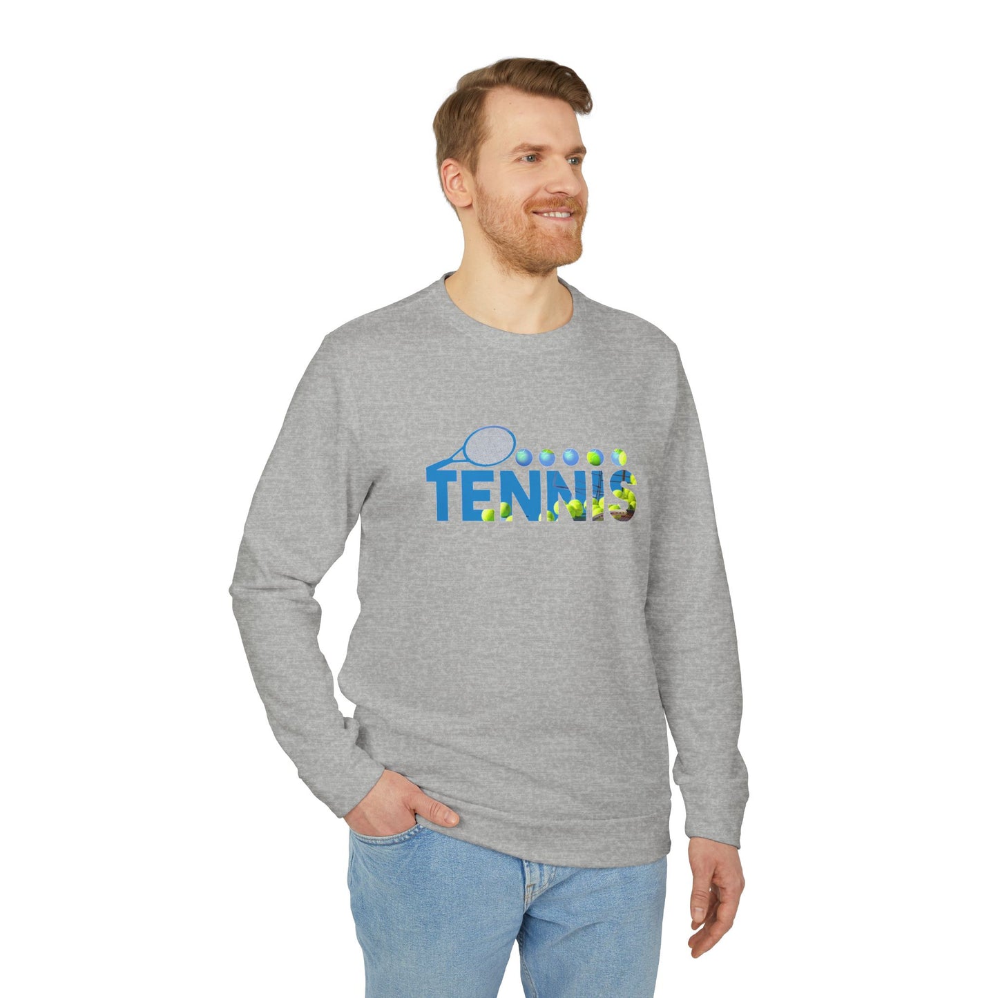 Adidas Tennis Sport Sweatshirt (Sky Creative1)