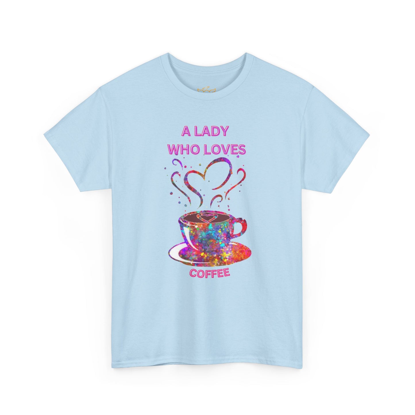 Coffee Lover Cotton Tee - For Women Who Love Coffee