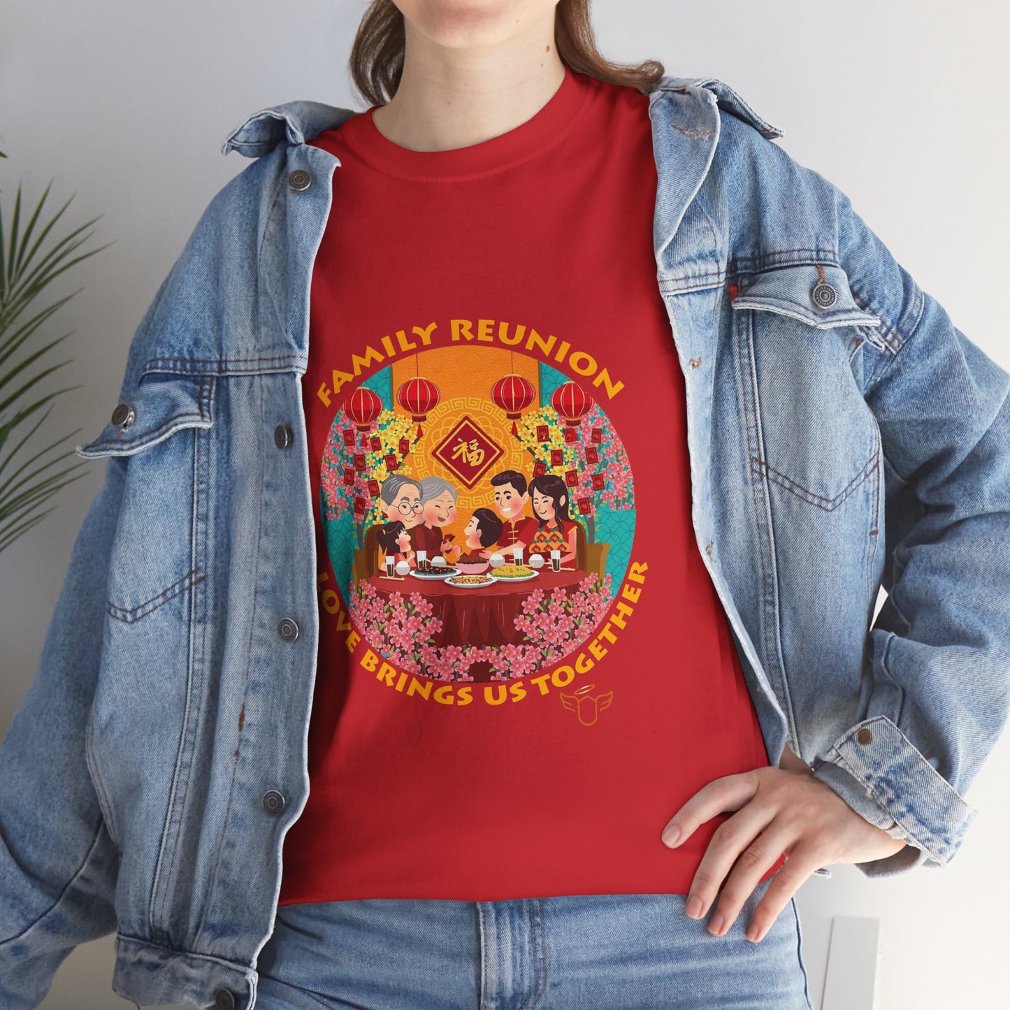 Family Reunion T-Shirt — "Family Reunion: Love Brings Us Together" Novelty Tee