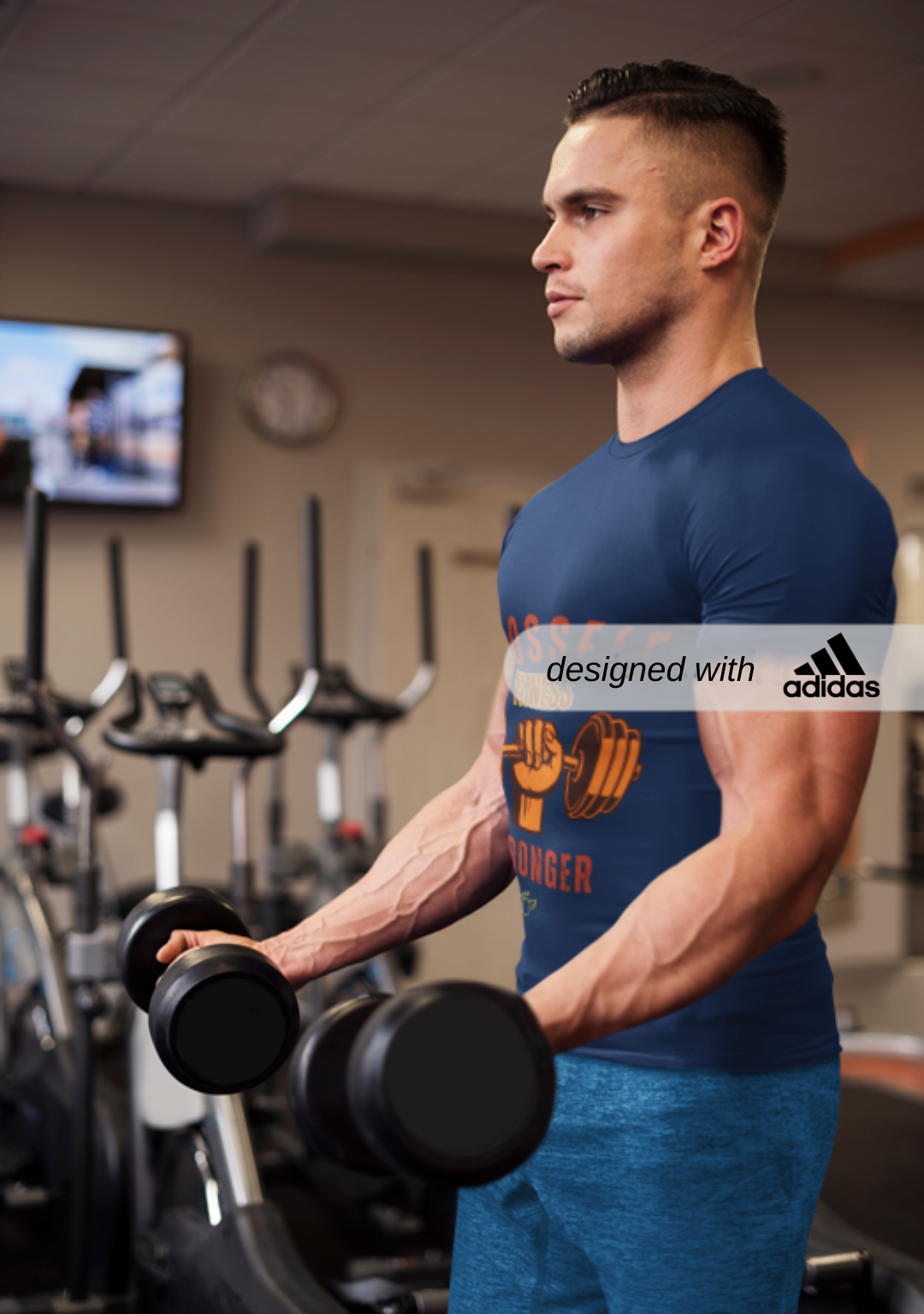 Adidas Sport CrossFit T-shirt for Unisex Sport Enthusiasts