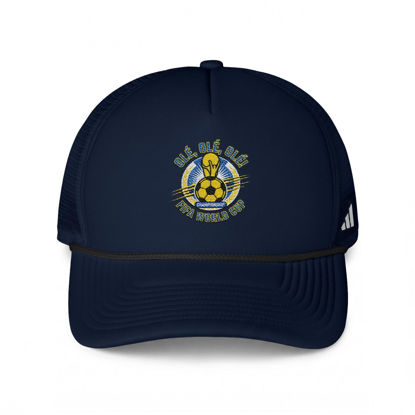 World Cup '26 Trucker Cap — Embroidered FIFA Soccer Emblem Cap - Trending Novelties & Gifts
