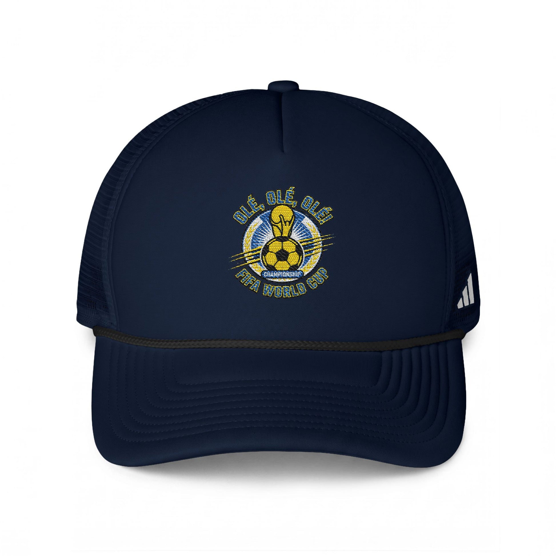 World Cup '26 Trucker Cap — Embroidered FIFA Soccer Emblem Cap - Trending Novelties & Gifts