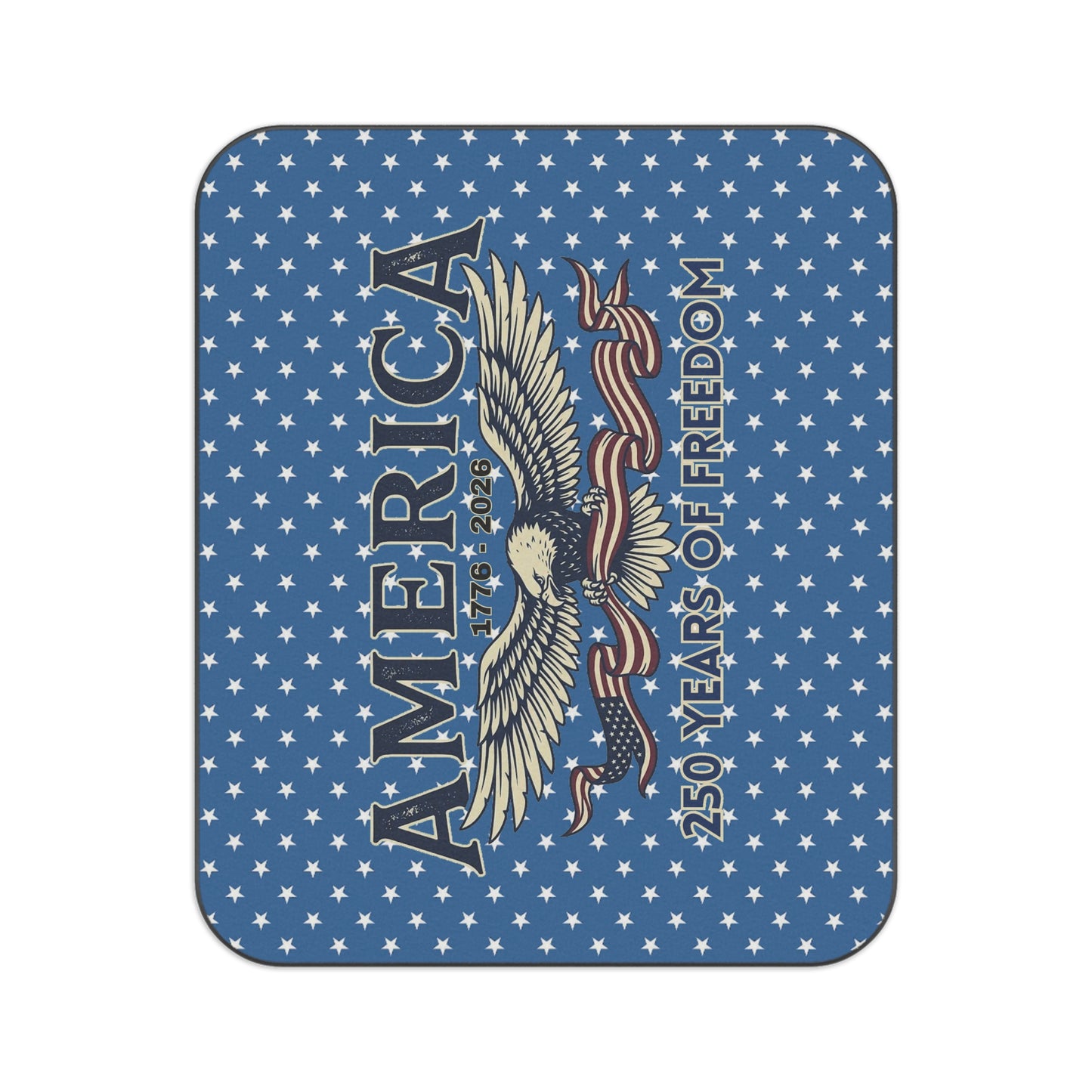 USA 250th ANNIVERSARY Picnic Blanket |  250 Years of Freedom Patriotic Outdoor Blanket - Trending Novelties & Gifts