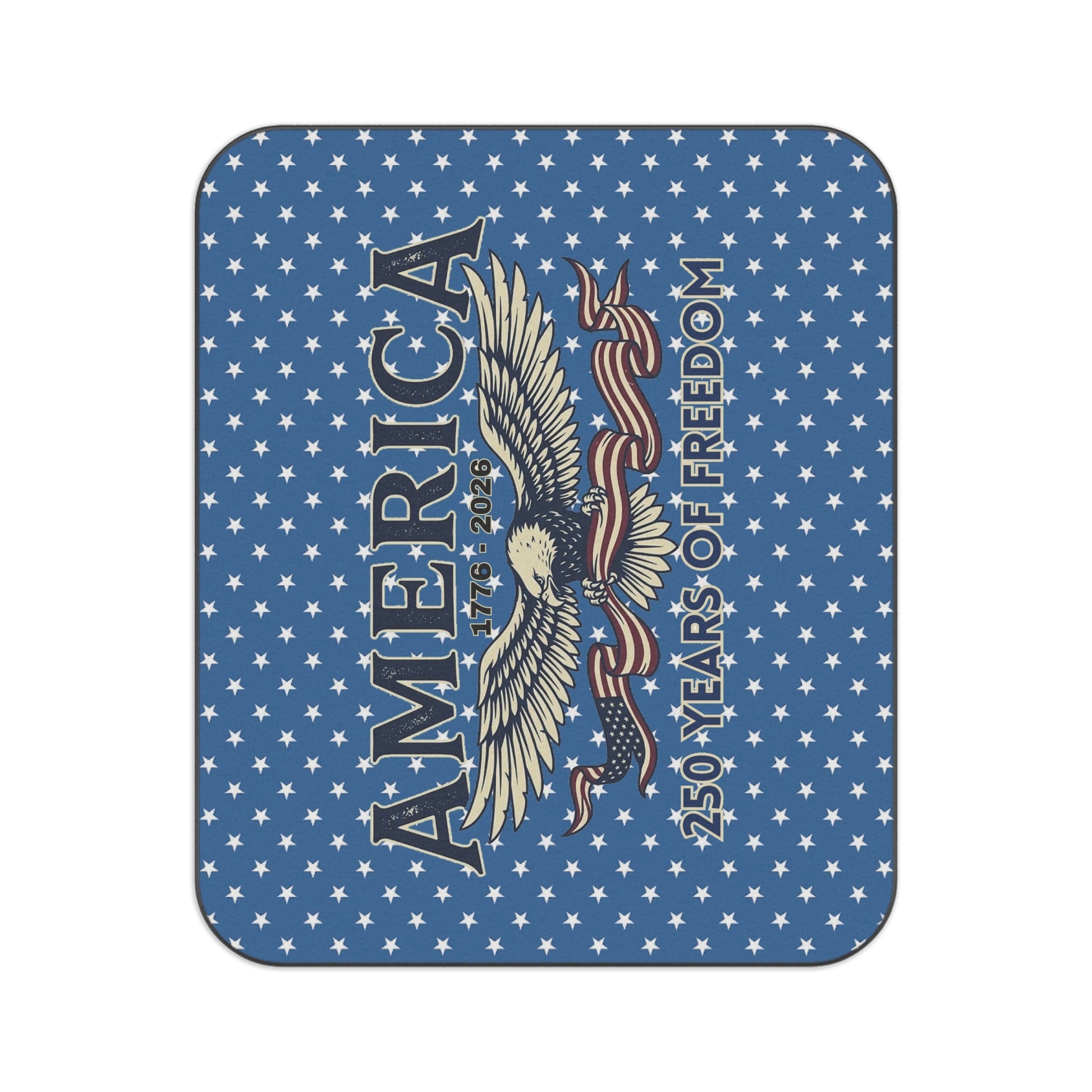 USA 250th ANNIVERSARY Picnic Blanket |  250 Years of Freedom Patriotic Outdoor Blanket - Trending Novelties & Gifts