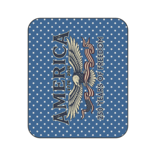 USA 250th ANNIVERSARY Picnic Blanket |  250 Years of Freedom Patriotic Outdoor Blanket - Trending Novelties & Gifts