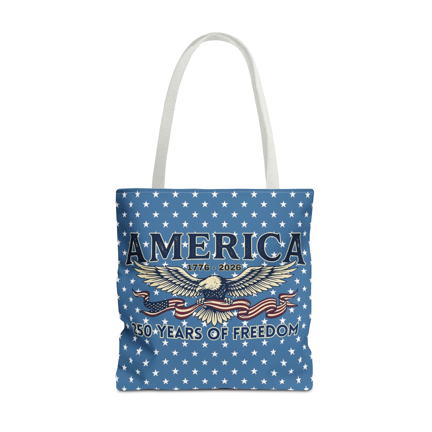 USA 250th ANNIVERSARY Patriotic Tote Bag  | America's 250 Years of Freedom" Eagle Design Tote - Trending Novelties & Gifts