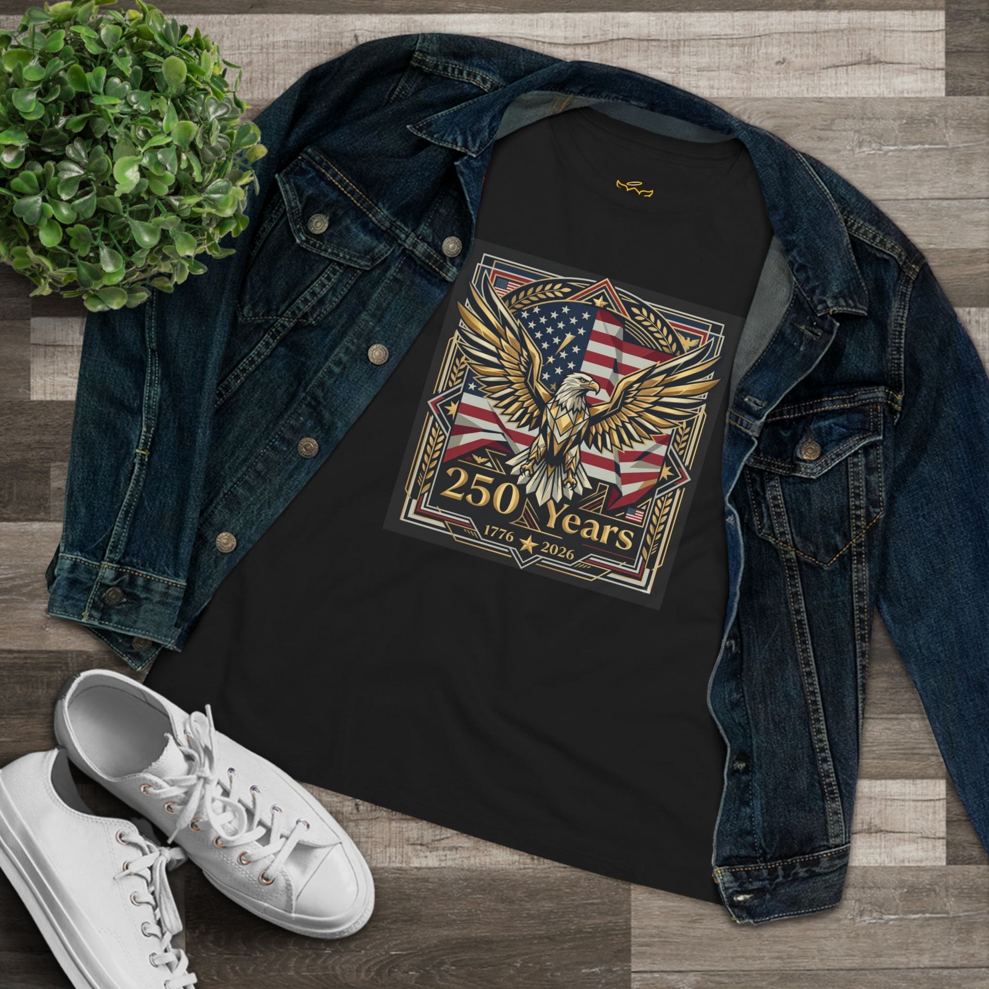 USA 250th ANNIVERSARY Women's Tee | America 250 Years of Freedom Women's T-shirt - Trending Novelties & Gifts