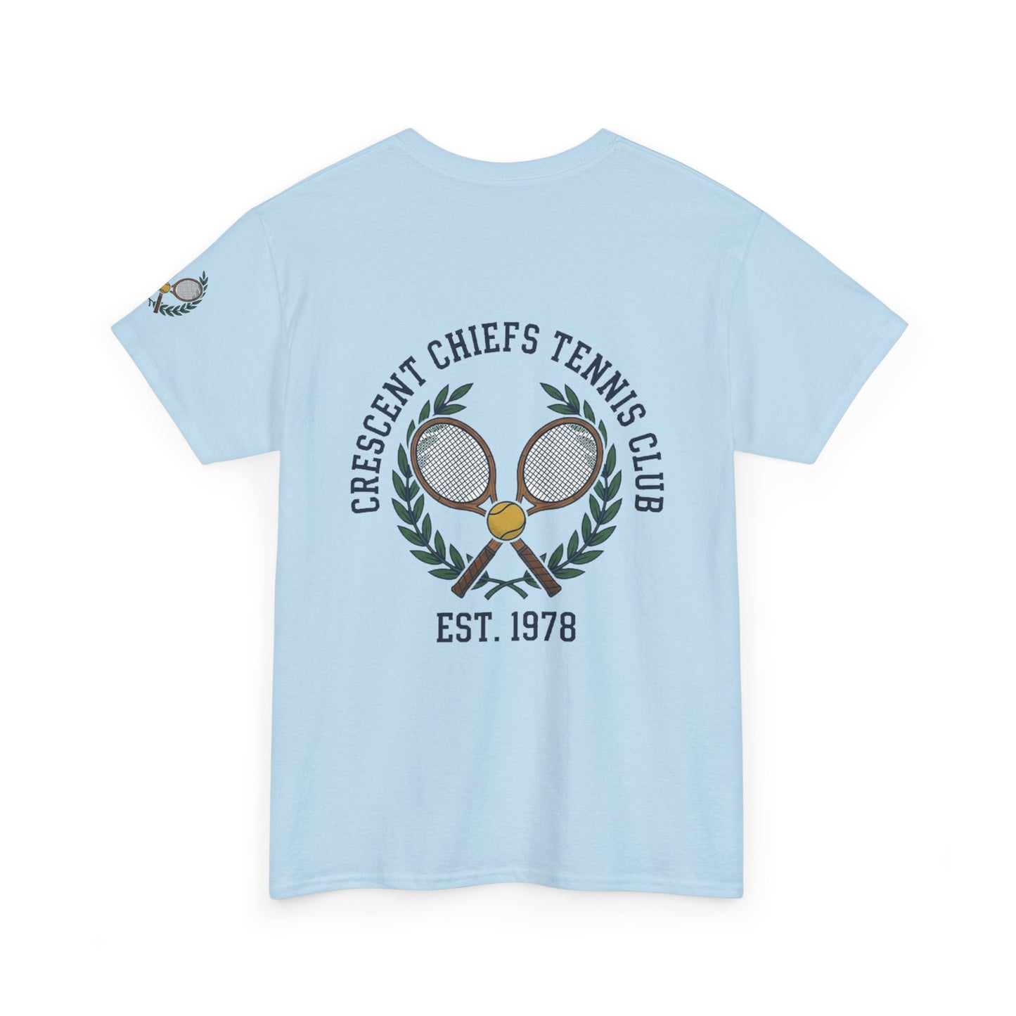 Vintage Tennis T-Shirt — Crescent Chiefs Tennis Club Est. 1978