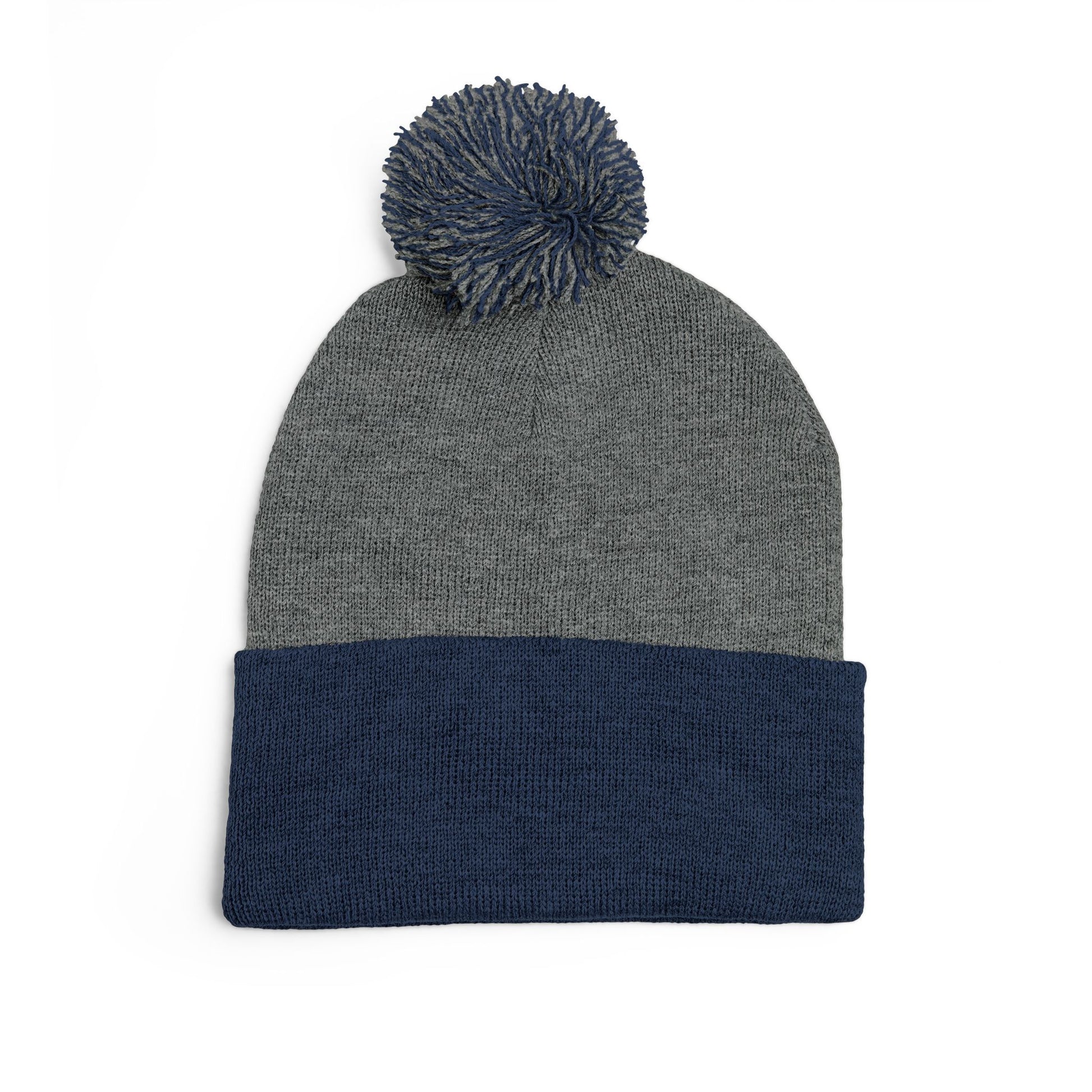 Summer Pom-Pom Beanie — "Good Vibes" Embroidered Sunflower Knit Hat - Trending Novelties & Gifts
