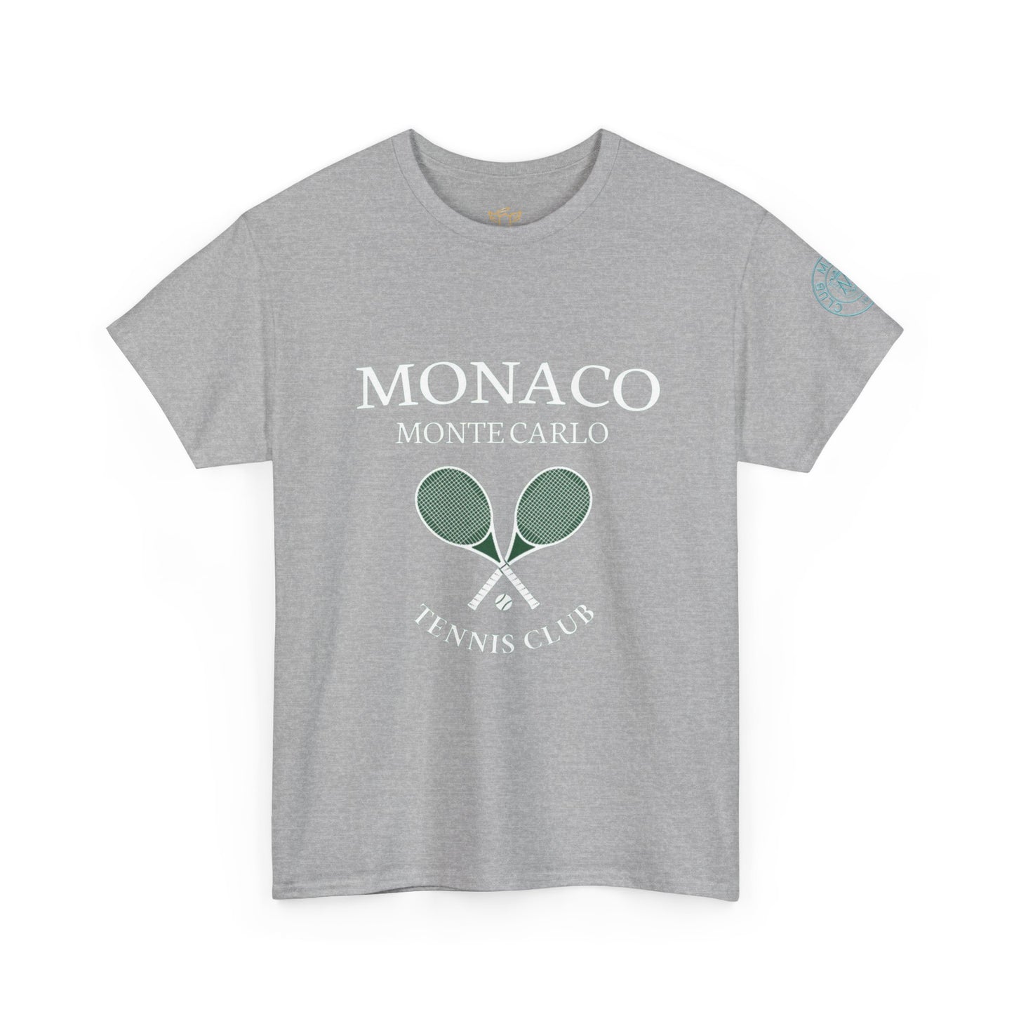 Monaco Monte Carlo Tennis Club T‑Shirt — Vintage Tennis Club Tee