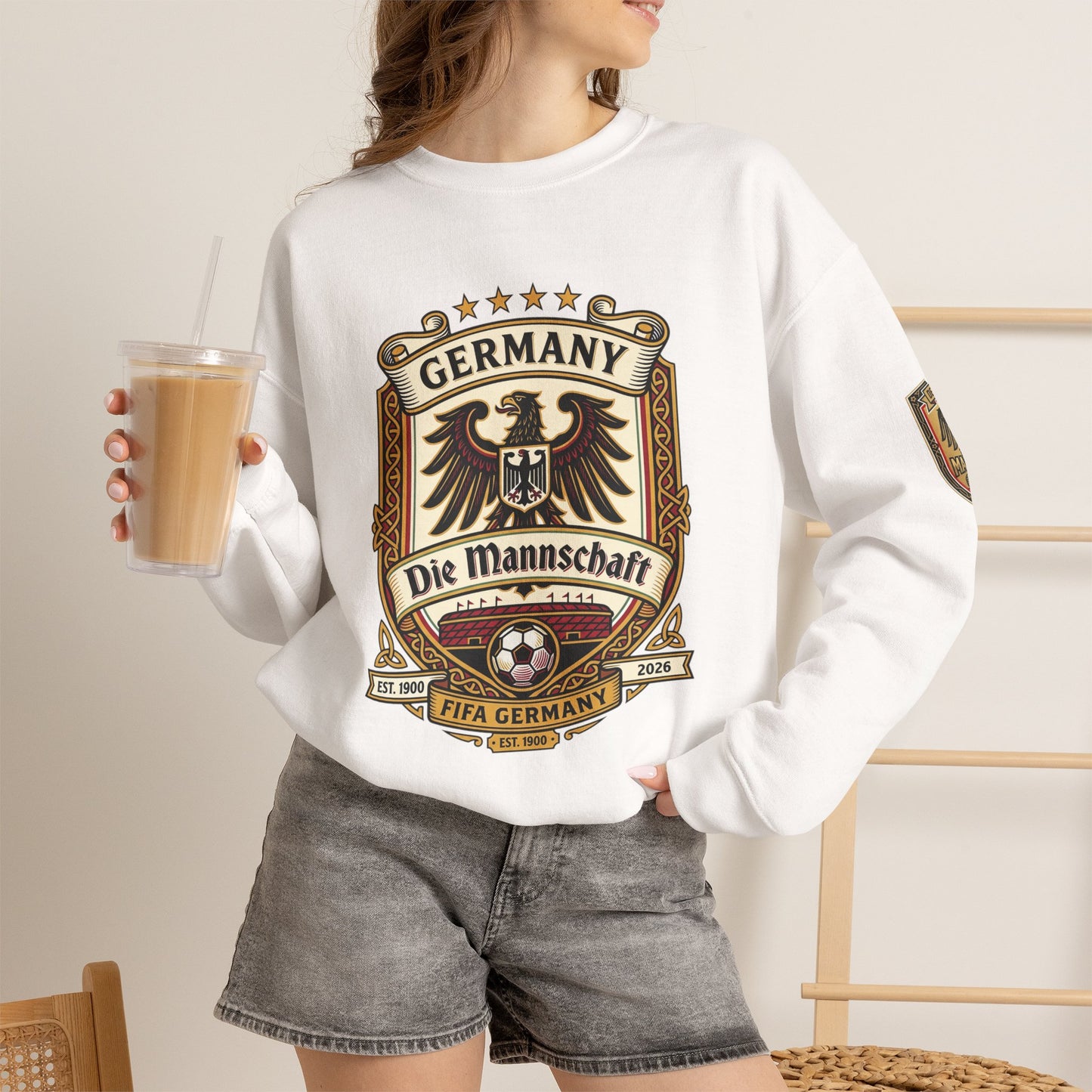 Germany Soccer "Die Mannschaft" Crest Sweatshirt