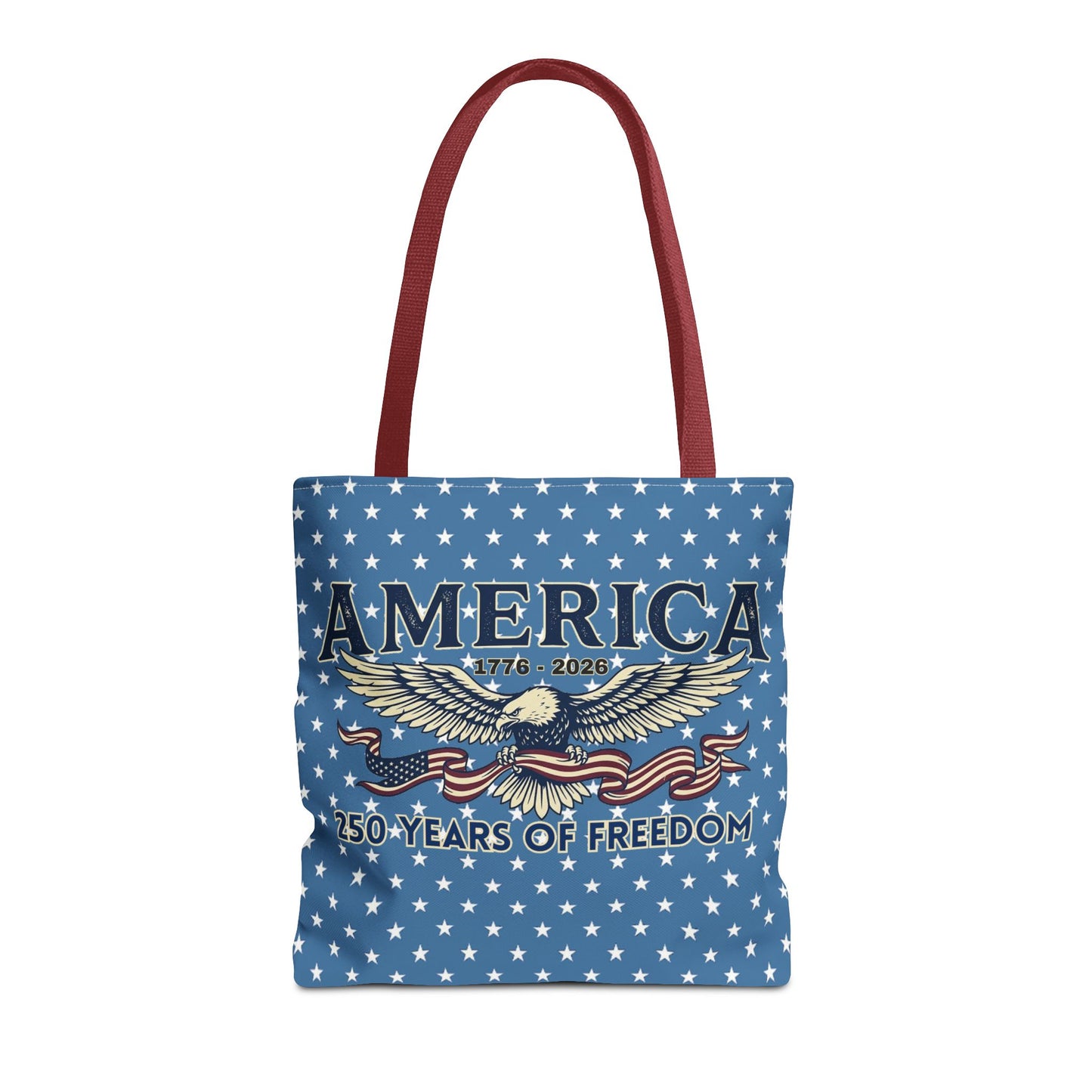 USA 250th ANNIVERSARY Patriotic Tote Bag  | America's 250 Years of Freedom" Eagle Design Tote - Trending Novelties & Gifts