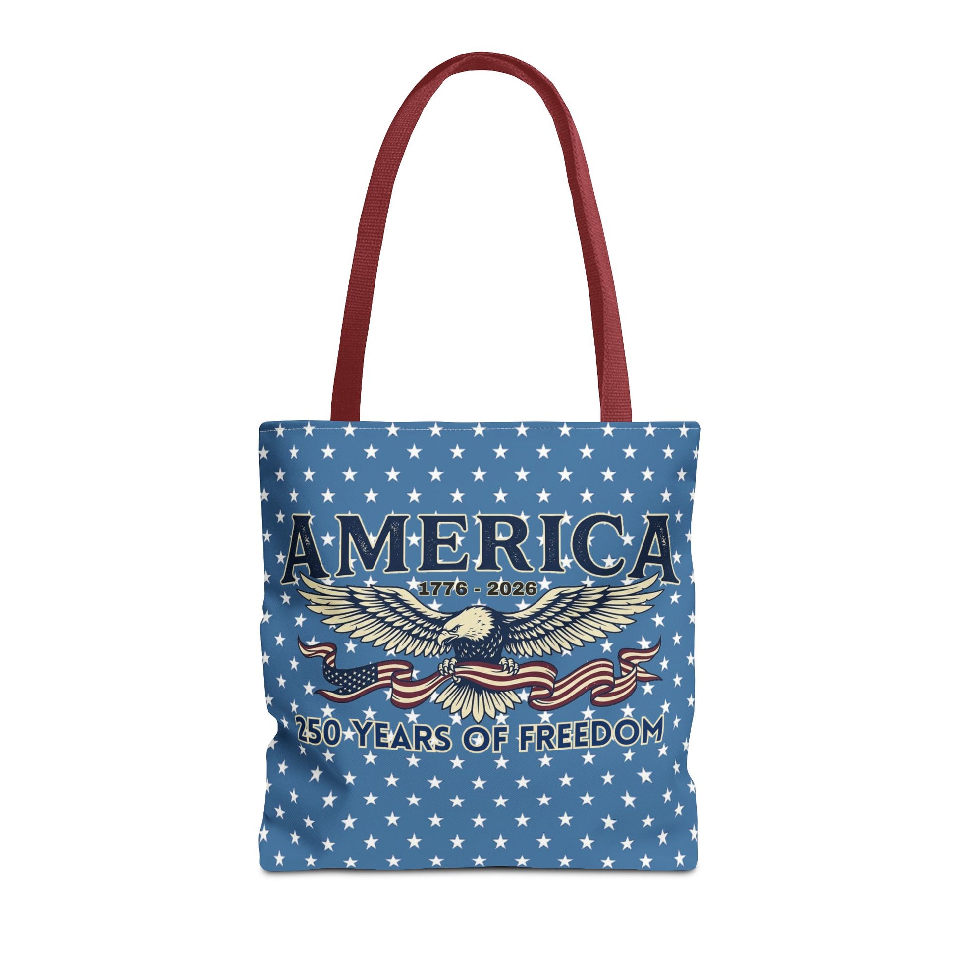 USA 250th ANNIVERSARY Patriotic Tote Bag  | America's 250 Years of Freedom" Eagle Design Tote - Trending Novelties & Gifts