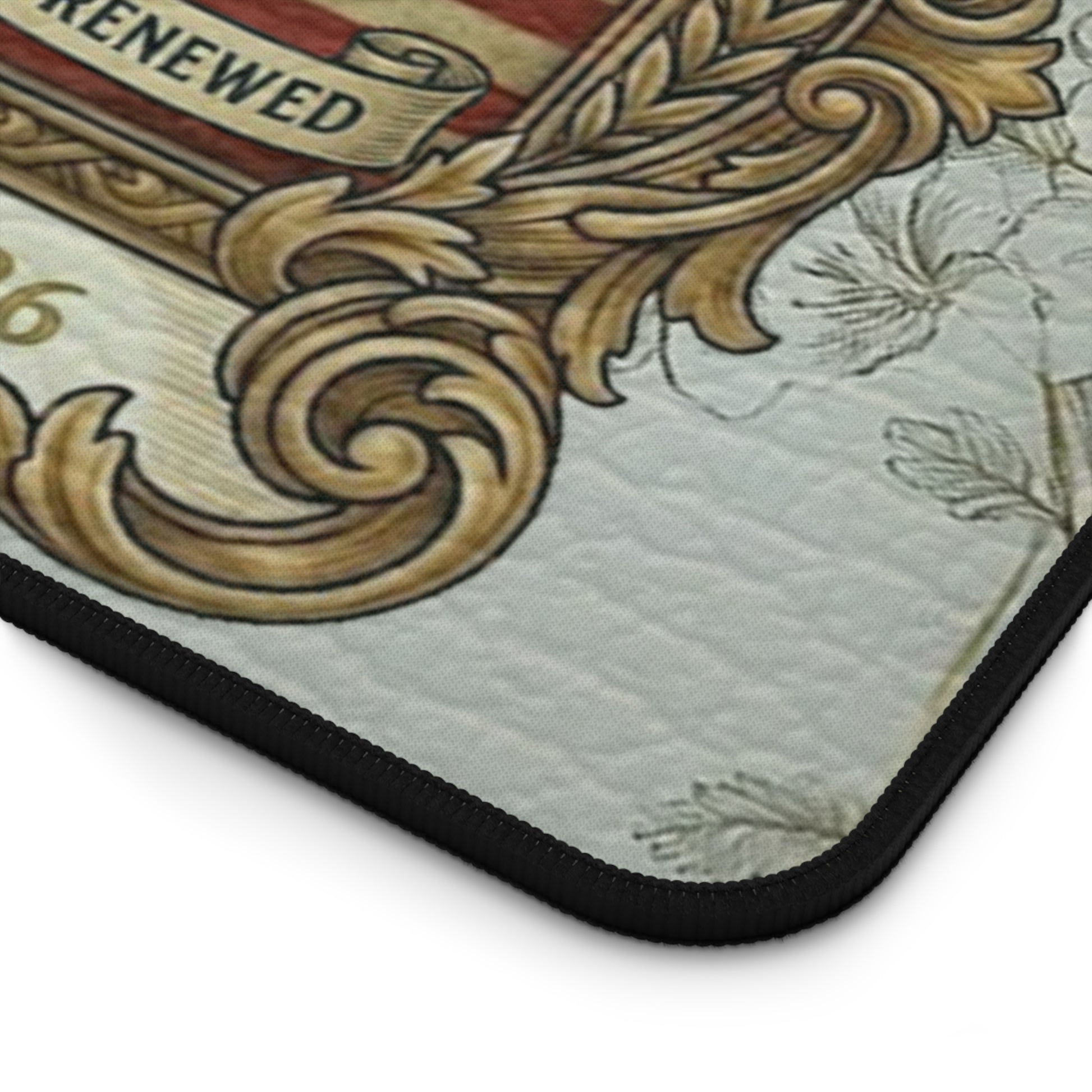 USA 250th ANNIVERSARY  (Semiquincentennial) Commemorative Desk Mat |  America 250 Years of Freedom Vintage Design Desk Mat - Trending Novelties & Gifts