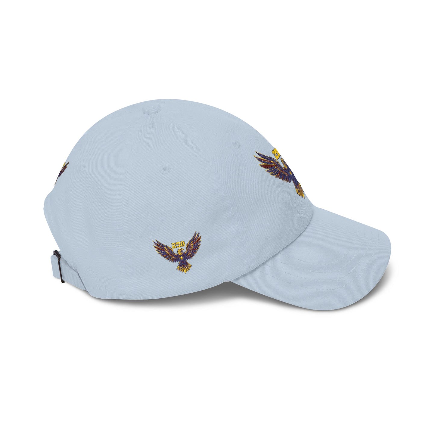 Embroidered Eagle Dad Cap — Vintage Patriot Baseball Cap (USA 250th)