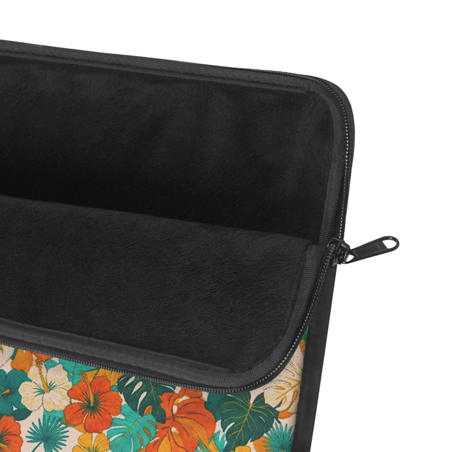 Good Vibes Floral Laptop Sleeve — Retro Tropical Protective Case. Summer. - Trending Novelties & Gifts
