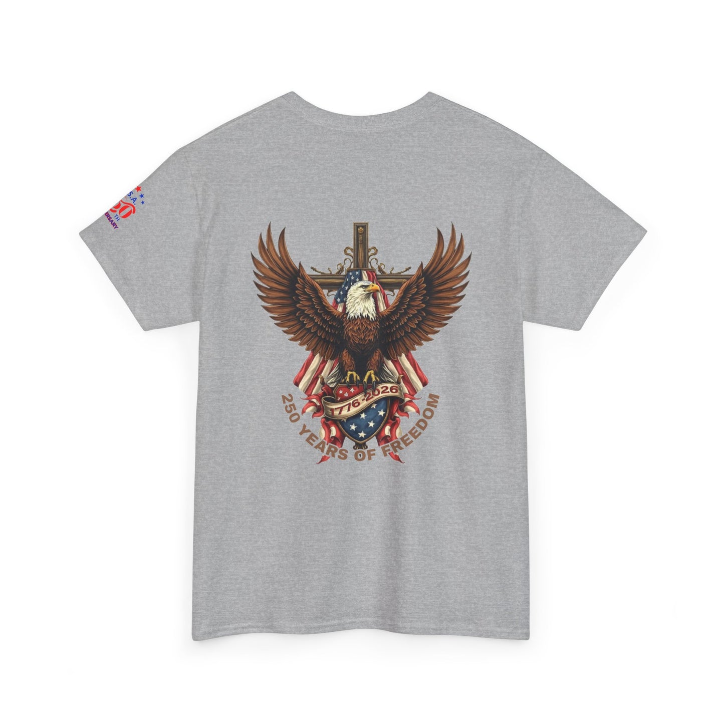 Patriotic Eagle Tee — 250 Years of Freedom Graphic T‑Shirt (USA 250th)