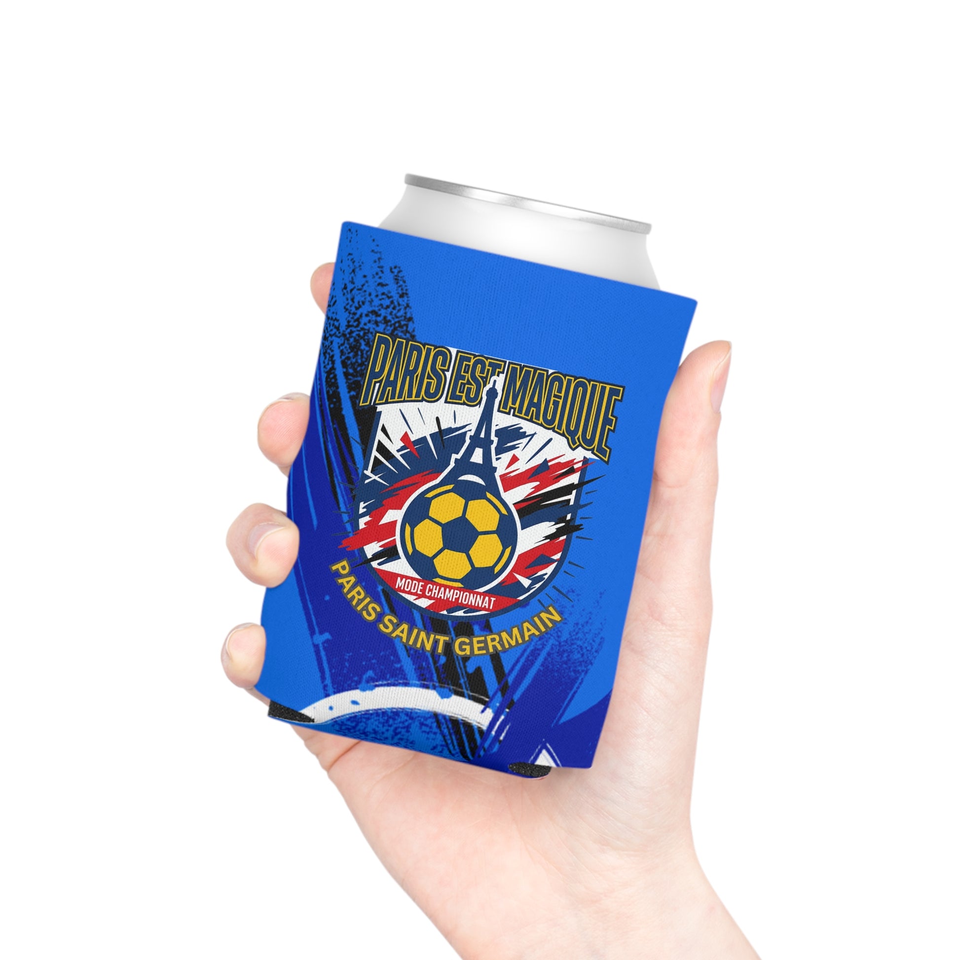 PSG Soccer Can Cooler — Paris Saint Germain Soccer Fans Koozie - Trending Novelties & Gifts