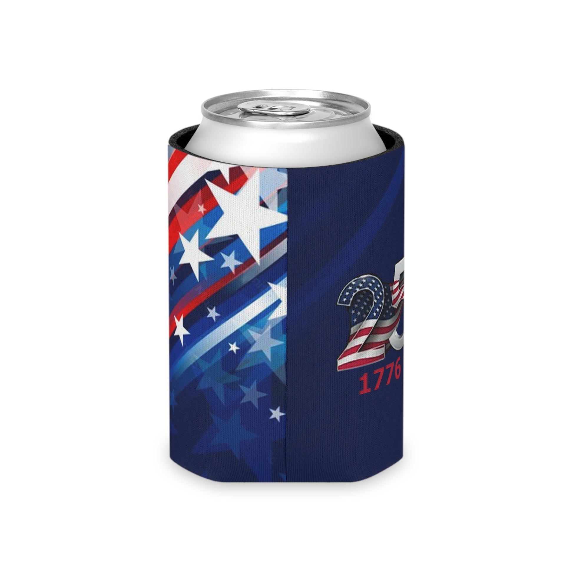 USA 250th ANNIVERSARY American Flag Can Cooler – Patriotic Koozie - Trending Novelties & Gifts