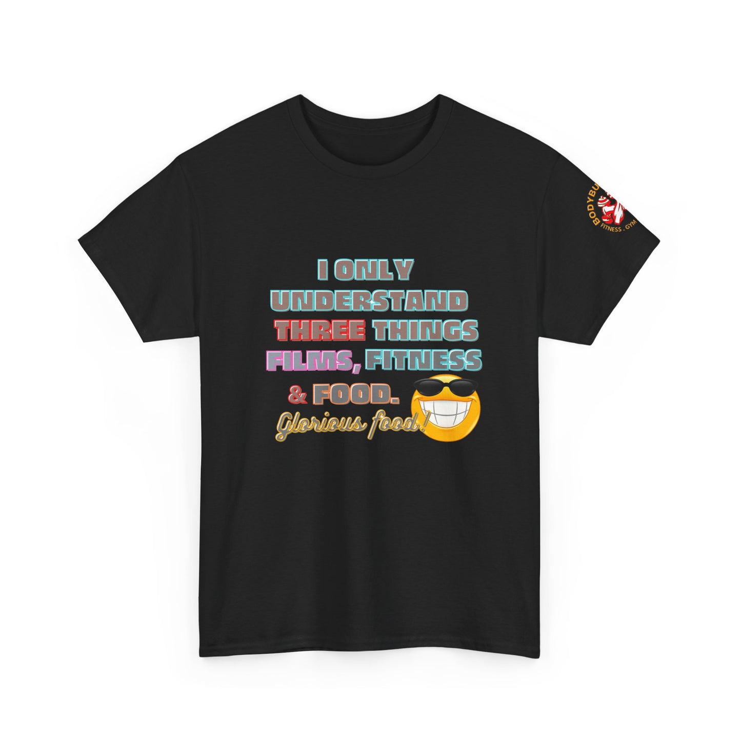 Funny Fitness Quotes Unisex Heavy Cotton Tee. FQT