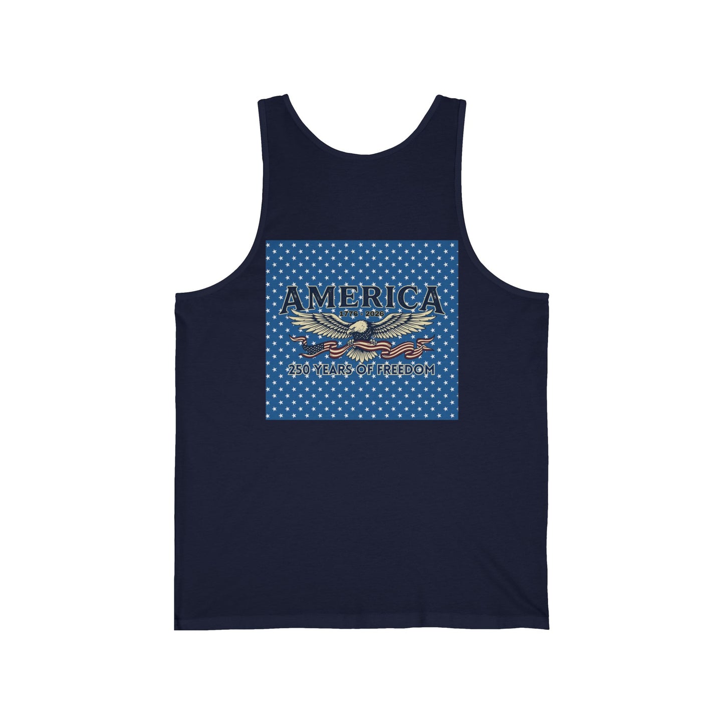 America  250 Years ANNIVERSARY Eagle Tank Top — USA 250th ANNIVERSARY Graphic Tank Top - Trending Novelties & Gifts