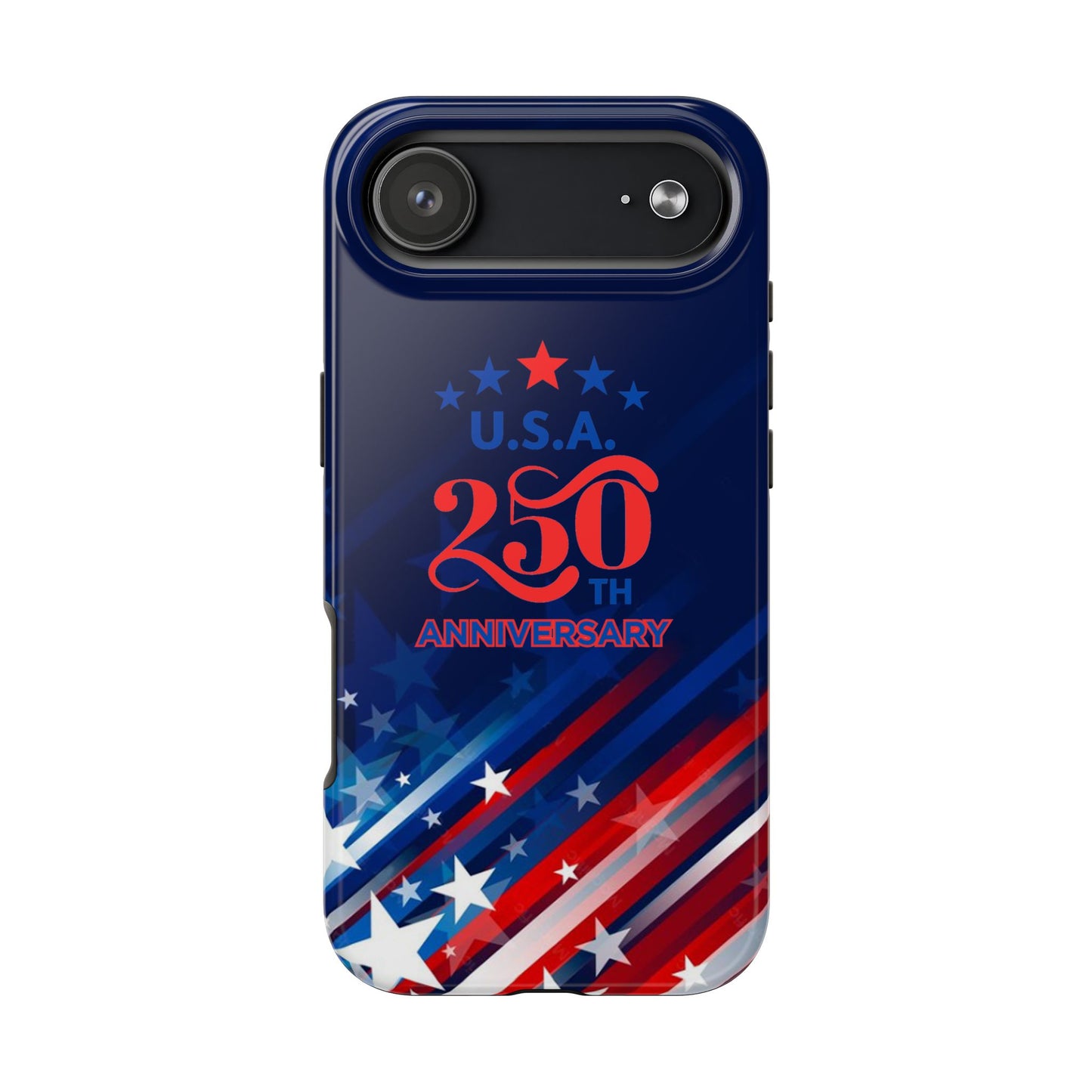 USA 250th Anniversary Tough Phone Case – Patriotic "American Flag" Design - Trending Novelties & Gifts
