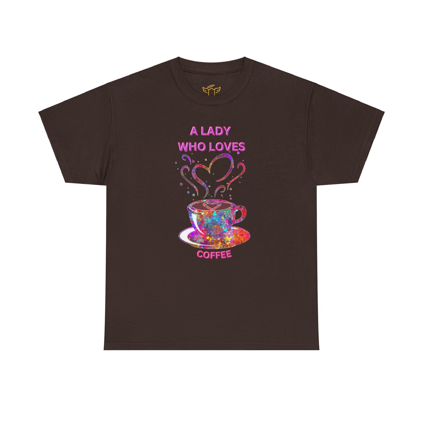 Coffee Lover Cotton Tee - For Women Who Love Coffee