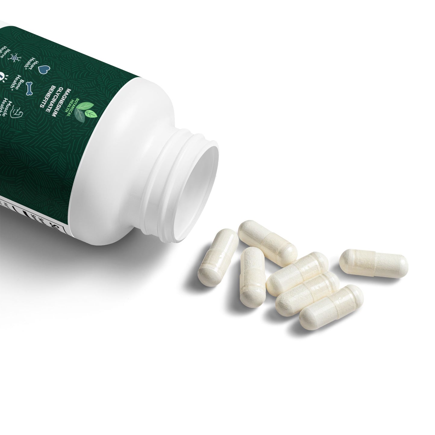 Magnesium Glycinate Supplement (60 Capsules)