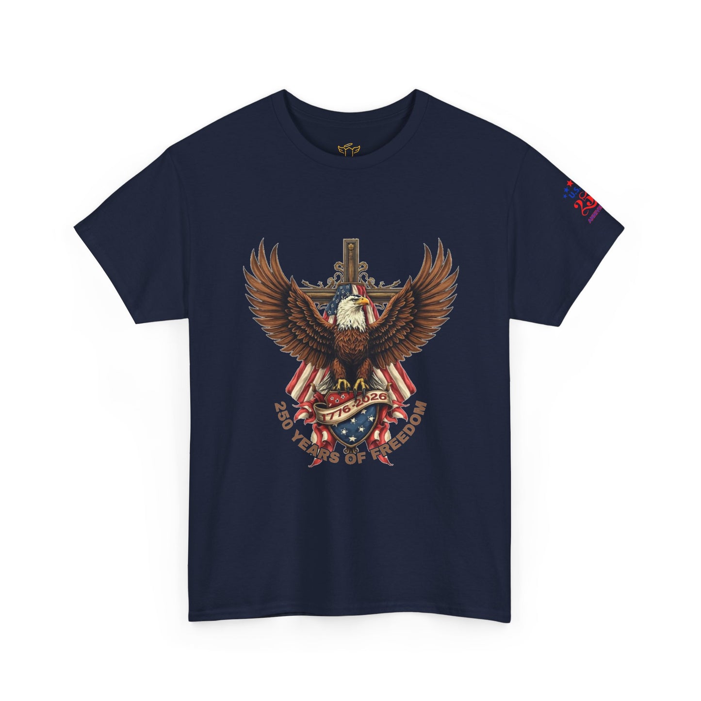 Patriotic Eagle Tee — 250 Years of Freedom Graphic T‑Shirt (USA 250th)