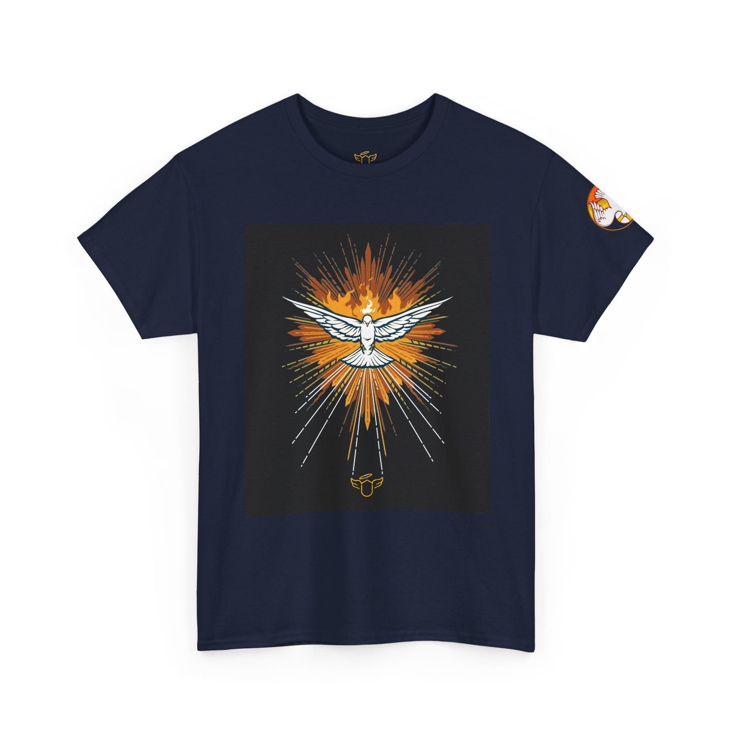 Holy Spirit Dove T-Shirt — Radiant Catholic Faith Graphic Tee (CT)