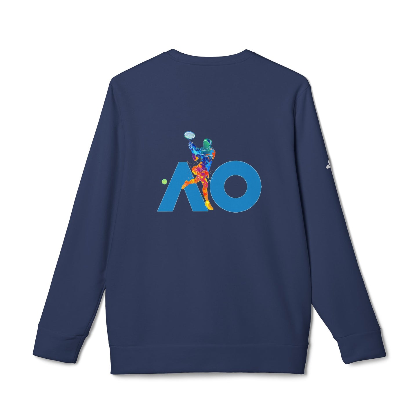 Adidas Tennis Motif Sweatshirt (Blu)