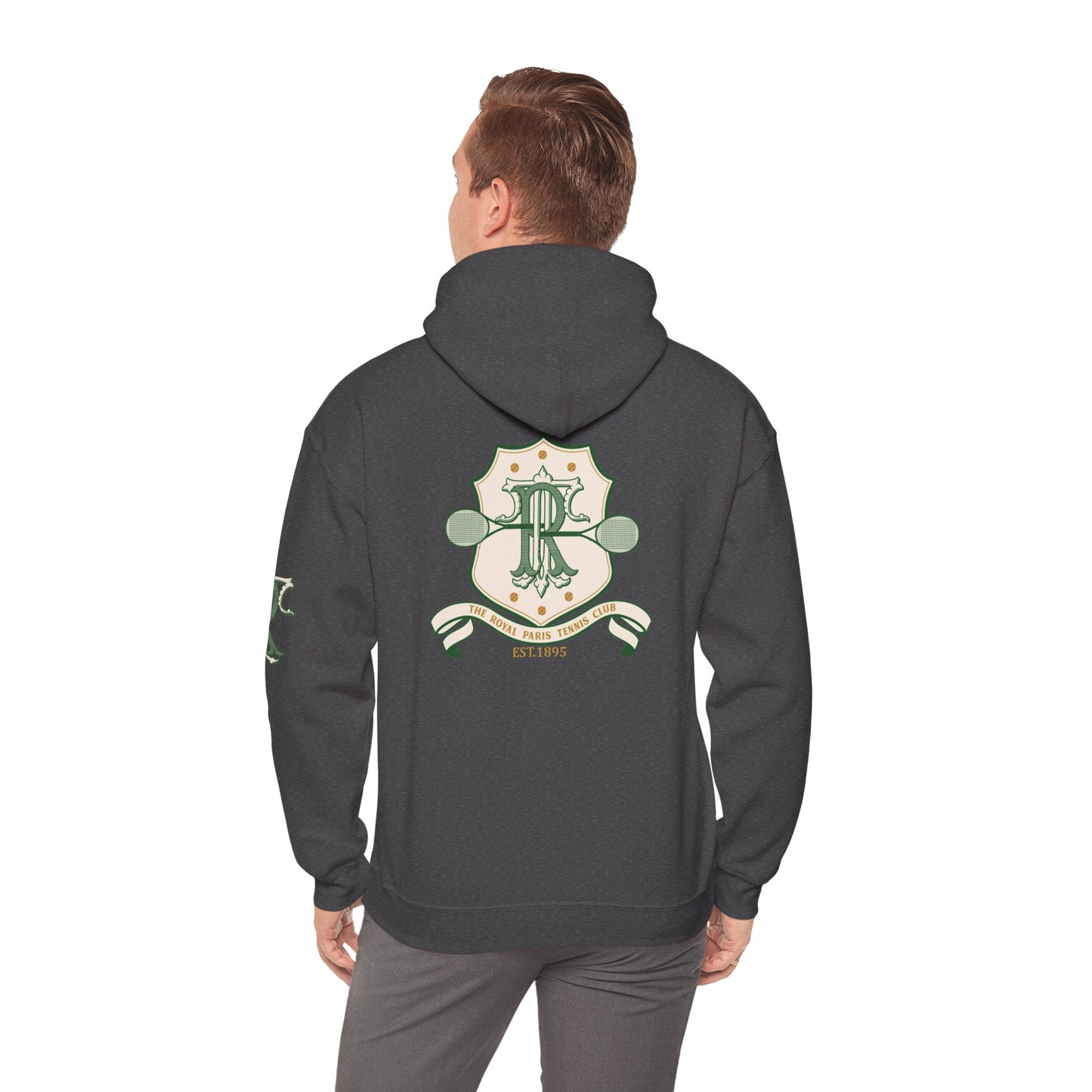 The Royal Paris Tennis Club Hoodie – Vintage Tennis  Crest Pullover