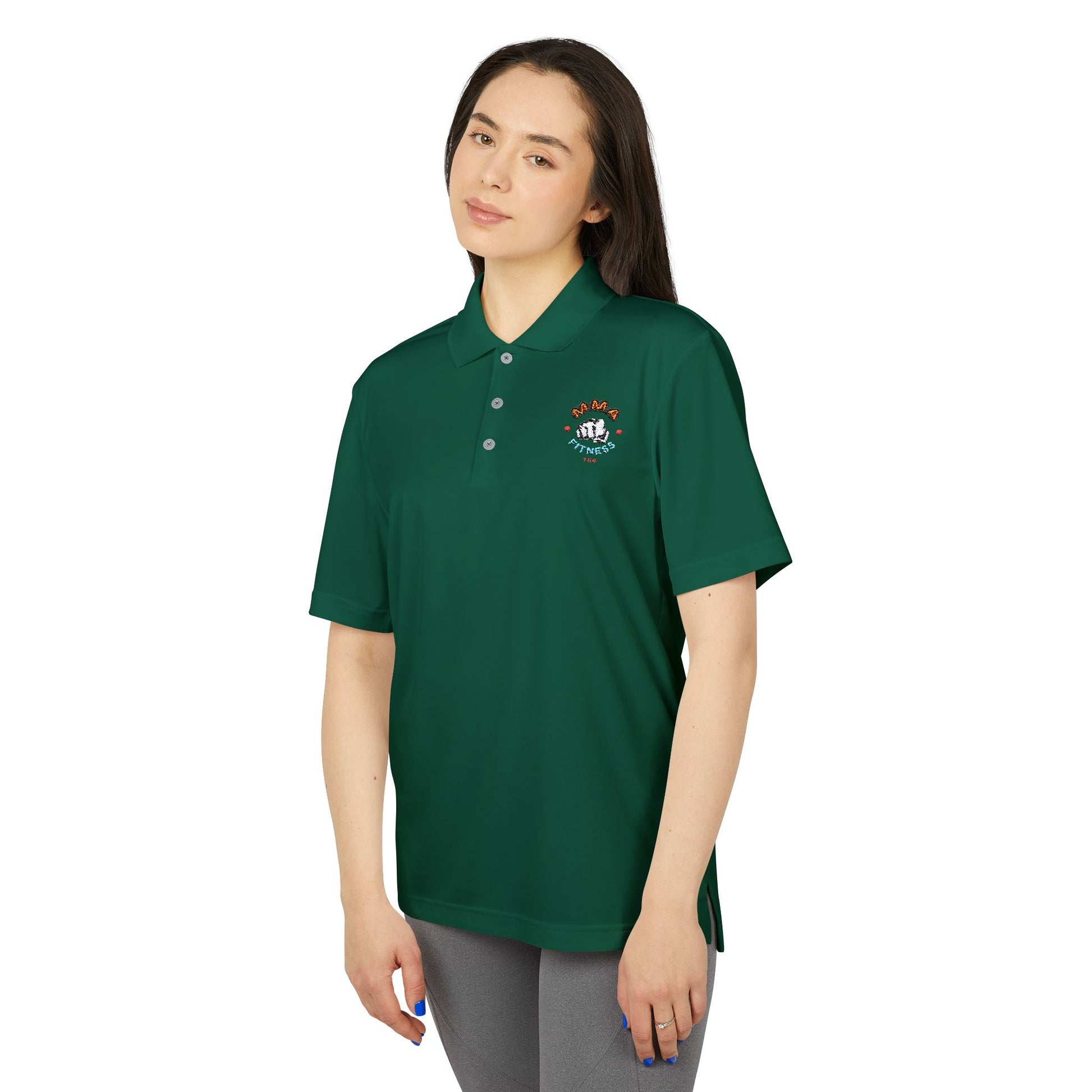 Adidas Sports Polo Shirt for MMA Enthusiasts, Adidas polo shirt, MMA logo polo shirt,