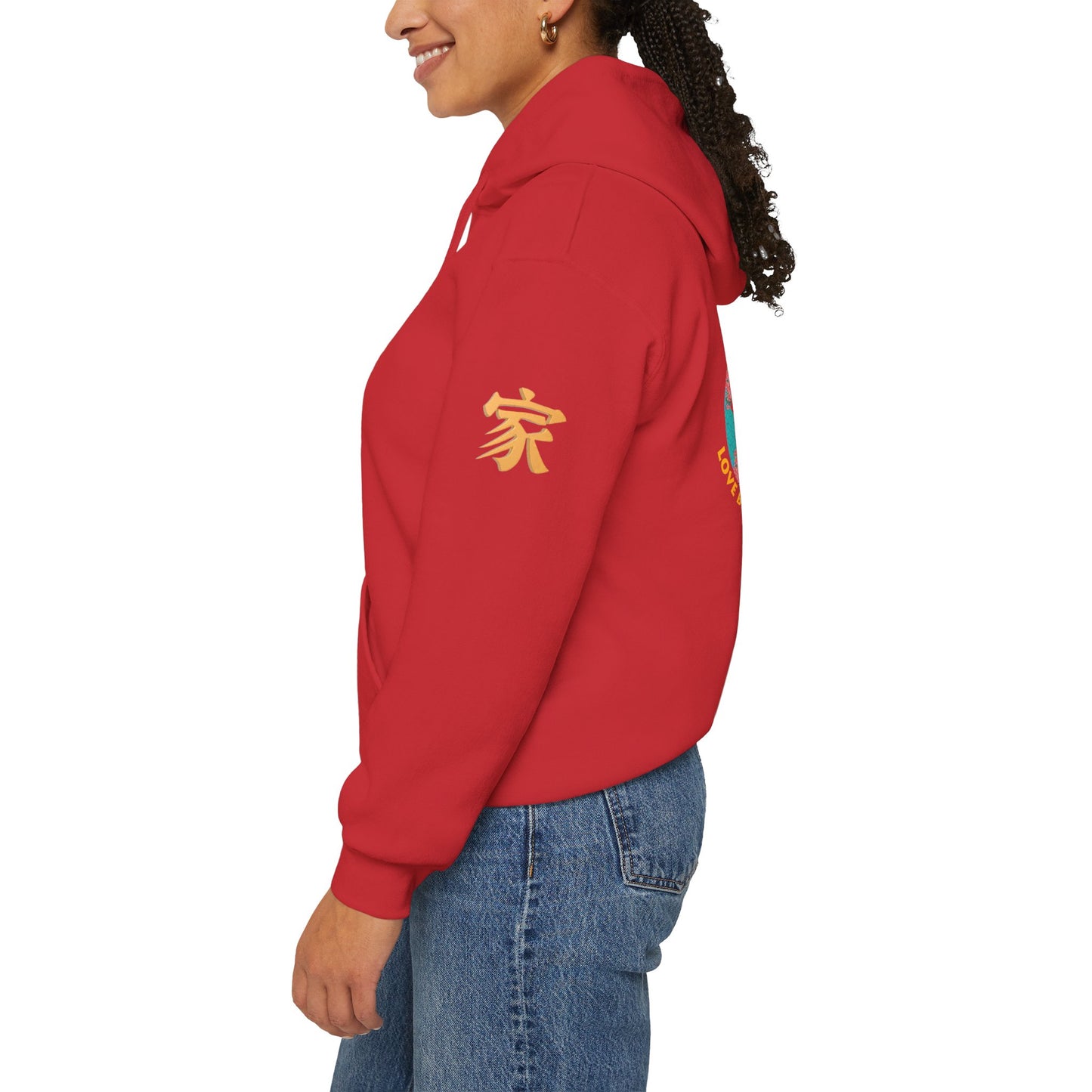 Family Reunion Hoodie – 'Love Brings Us Together' Chinese New Year Novelty Tee