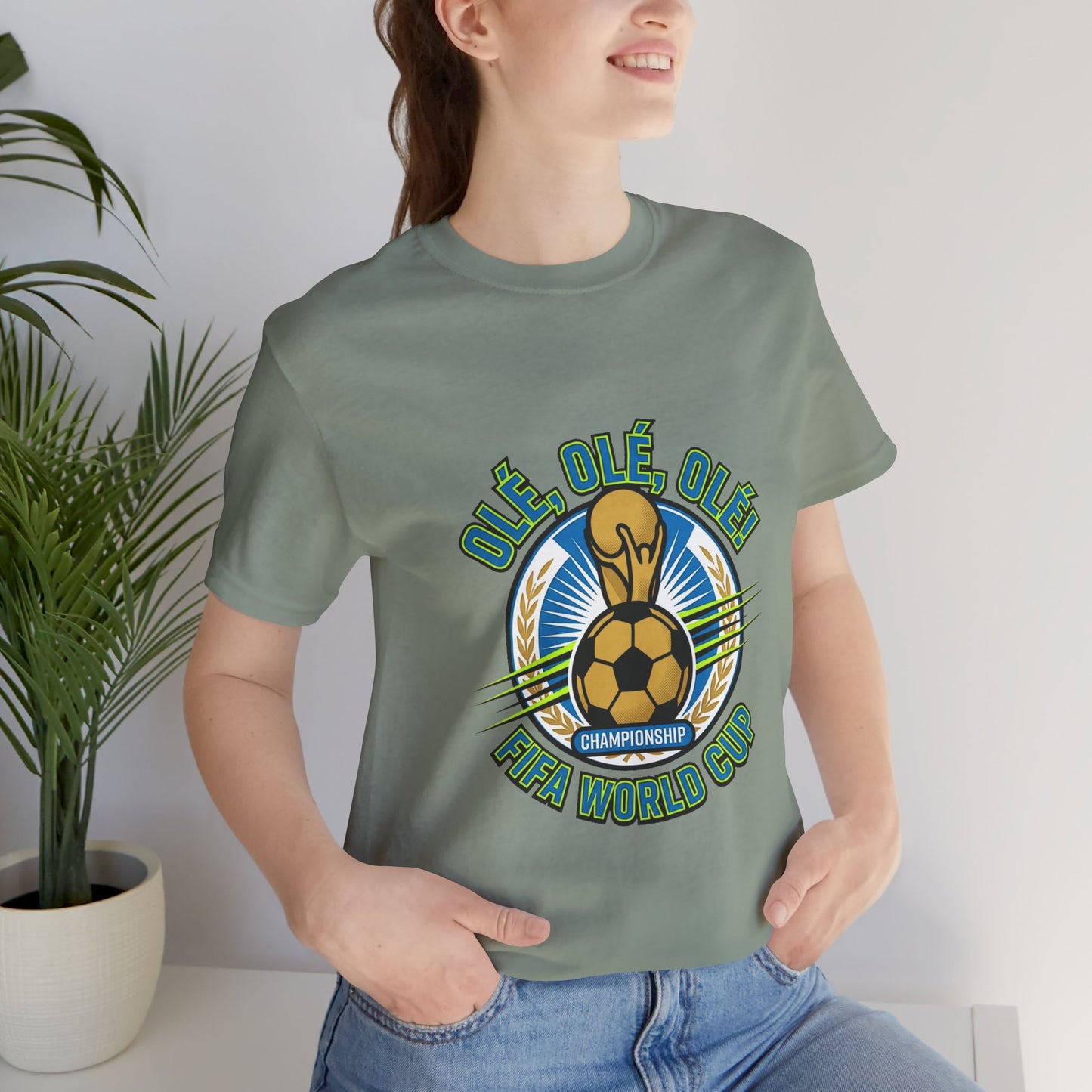 World Cup Soccer Tee '26 – "Olé Olé Olé" Championship Design - Trending Novelties & Gifts