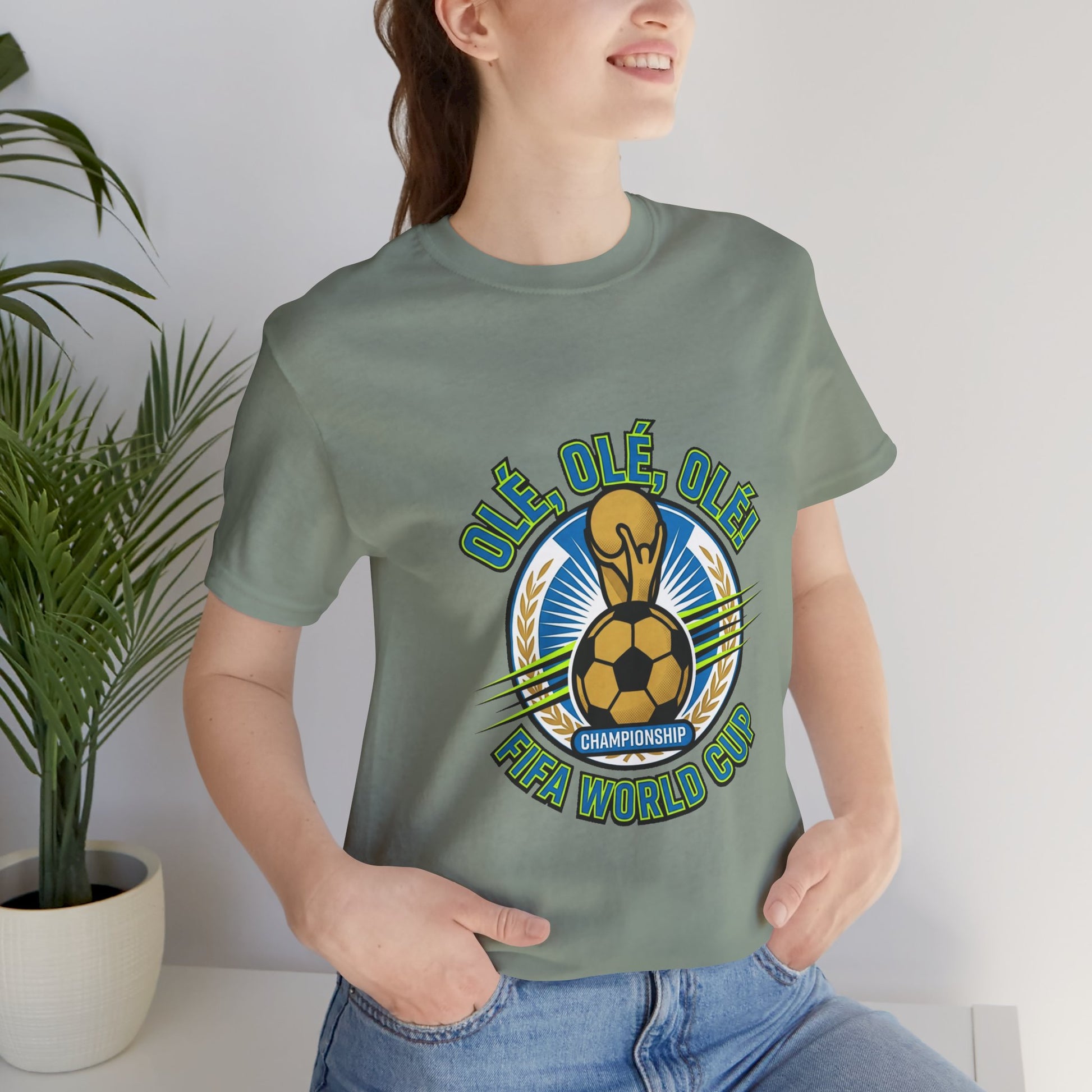 World Cup Soccer Tee '26 – "Olé Olé Olé" Championship Design - Trending Novelties & Gifts